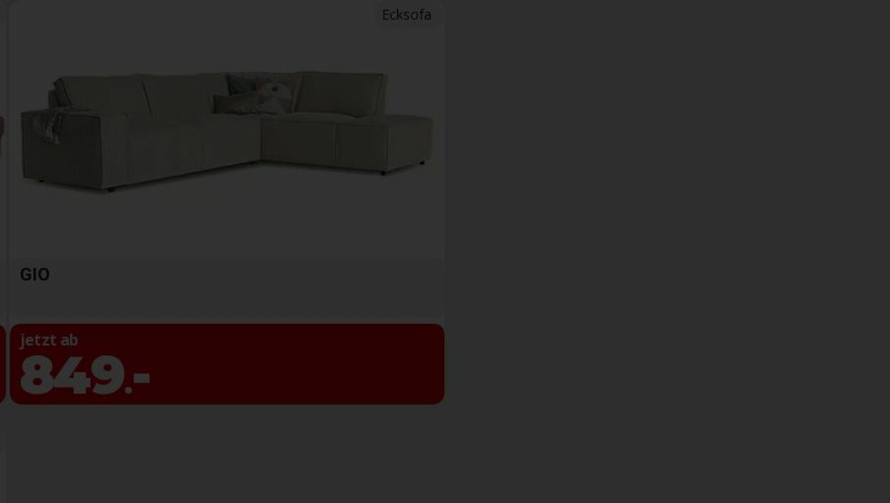 Prospekt Seats and Sofas 06.04.2026 - 15.04.2026