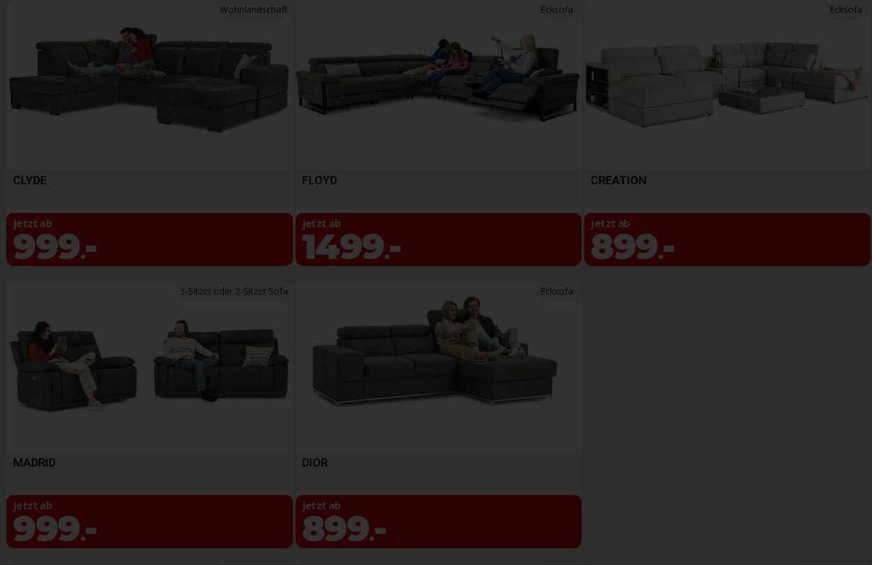 Prospekt Seats and Sofas 16.03.2026 - 25.03.2026