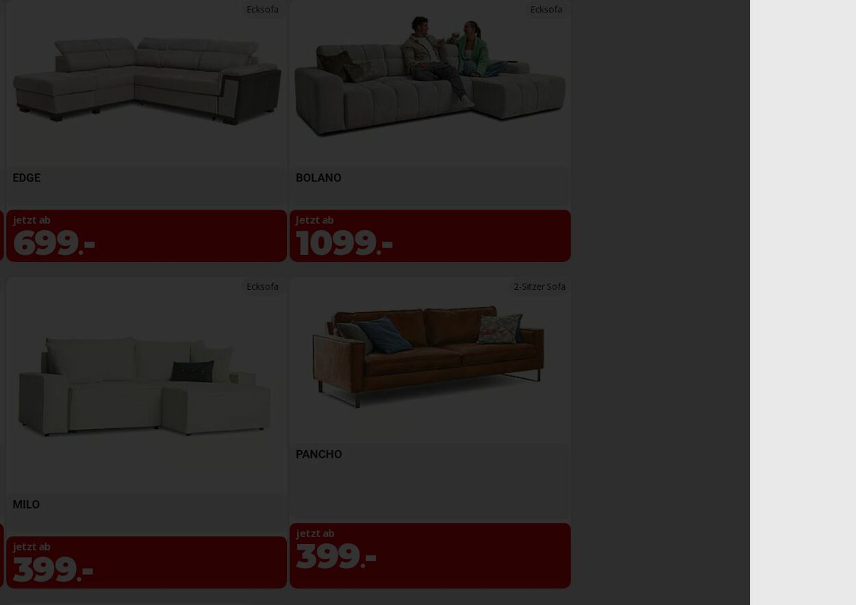 Prospekt Seats and Sofas 23.03.2026 - 01.04.2026