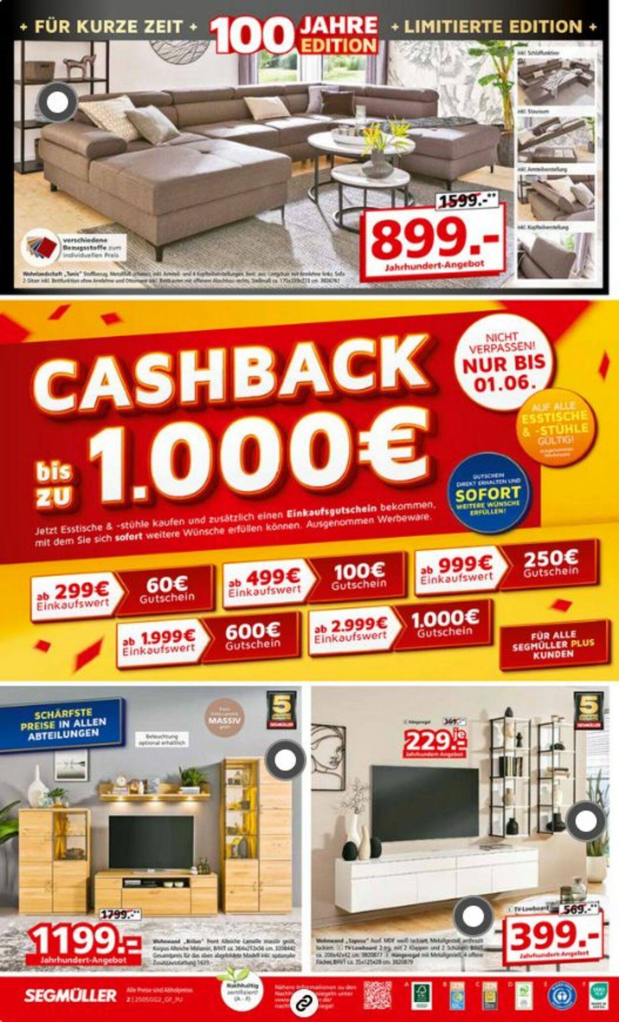 Prospekt SEGMÜLLER 25.05.2025 - 01.06.2025