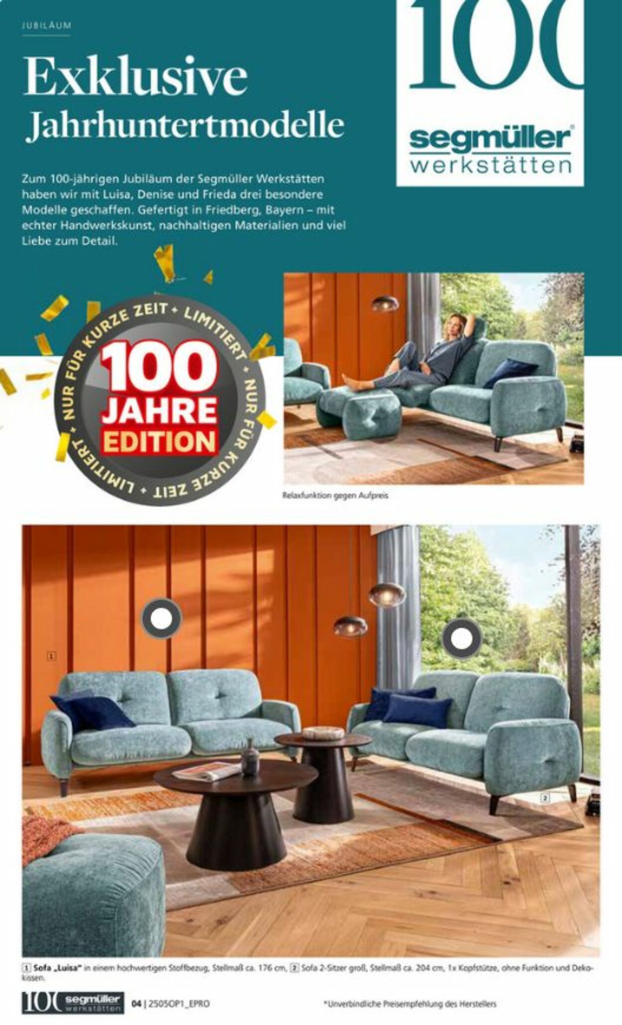 Prospekt SEGMÜLLER 24.05.2025 - 31.08.2025