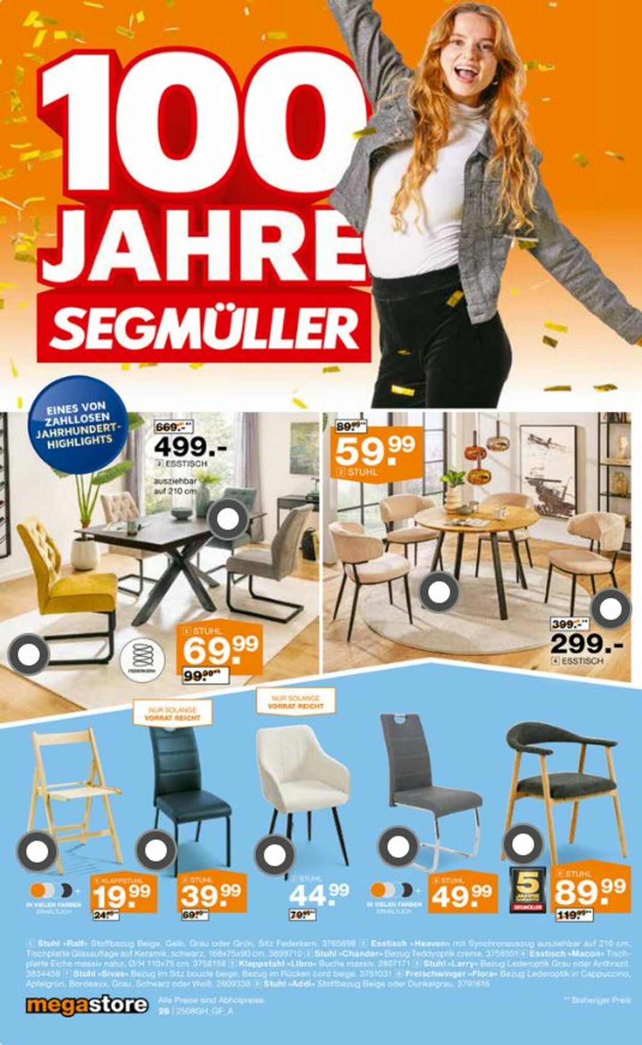 Prospekt SEGMÜLLER 23.08.2025 - 21.09.2025