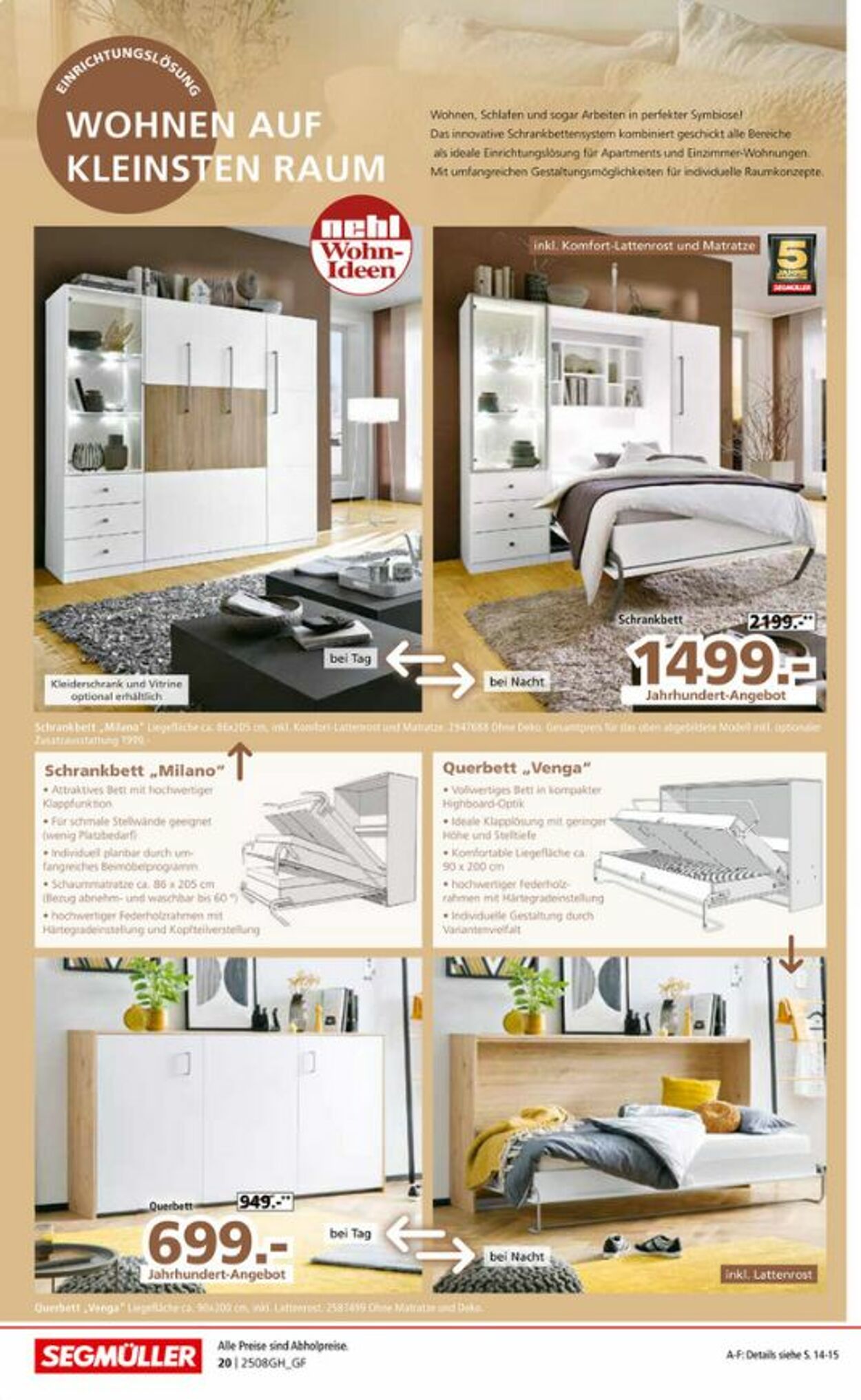Prospekt SEGMÜLLER 23.08.2025 - 21.09.2025