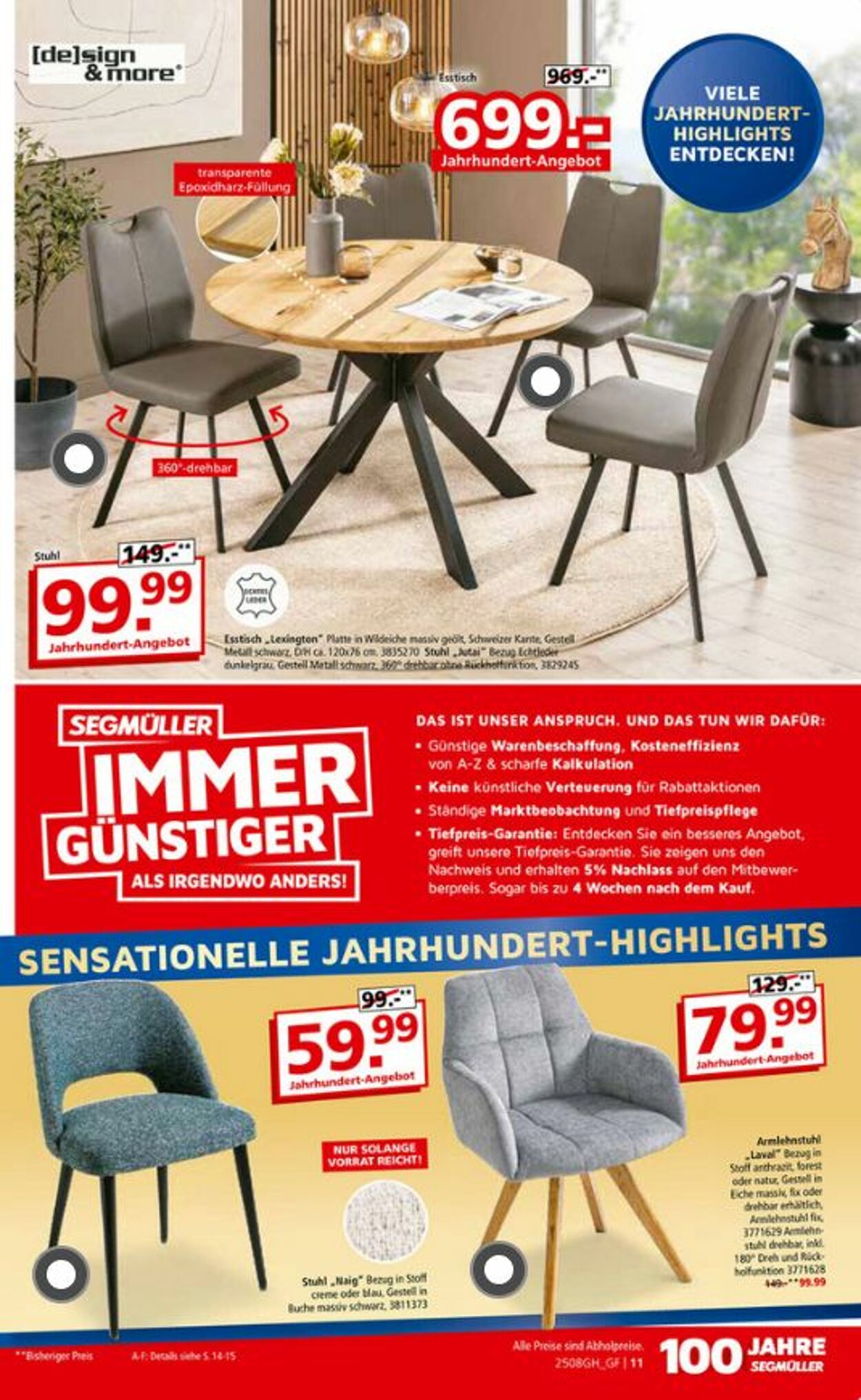 Prospekt SEGMÜLLER 23.08.2025 - 21.09.2025