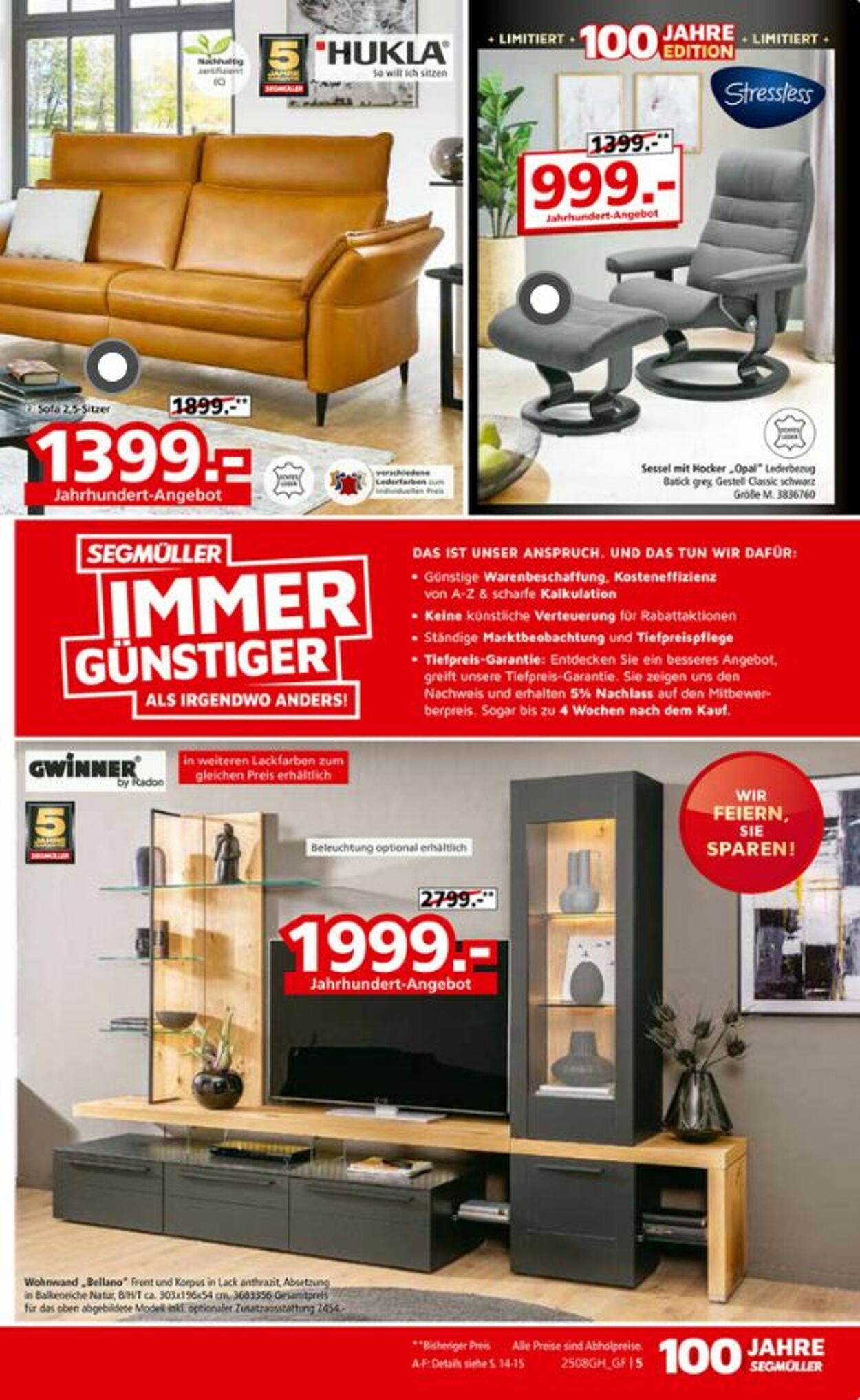 Prospekt SEGMÜLLER 23.08.2025 - 21.09.2025