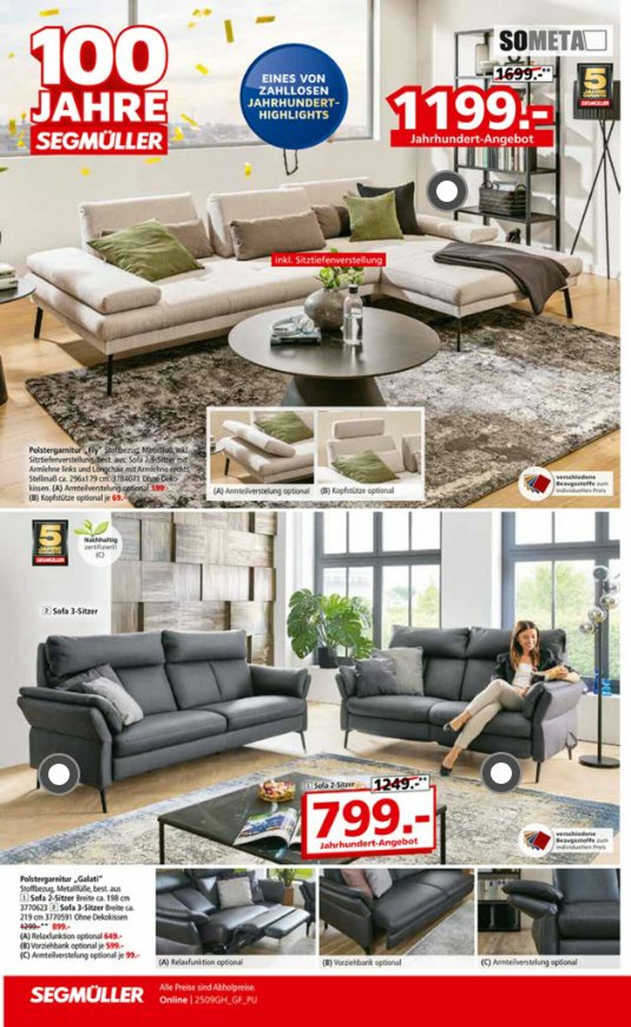 Prospekt SEGMÜLLER 23.08.2025 - 21.09.2025