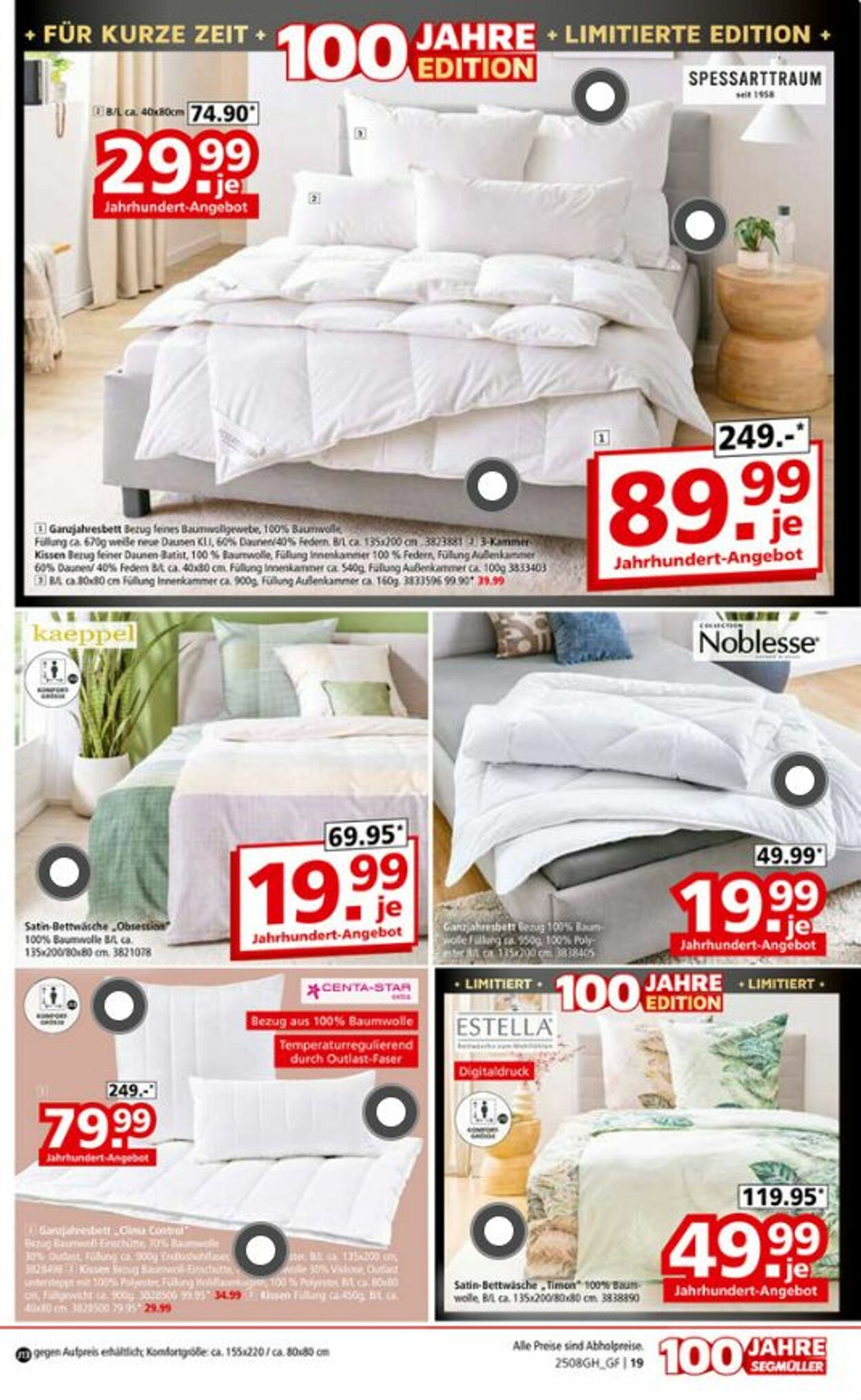 Prospekt SEGMÜLLER 23.08.2025 - 21.09.2025