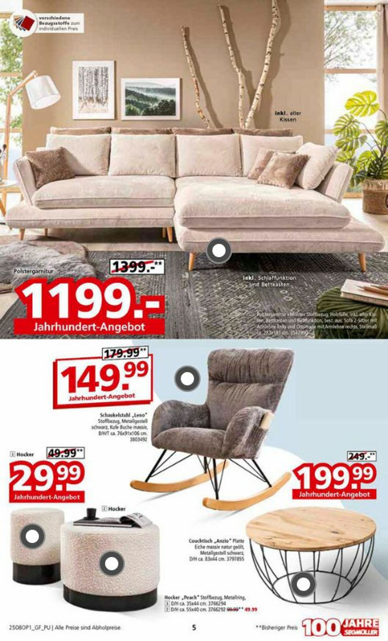 Prospekt SEGMÜLLER 28.07.2025 - 02.11.2025