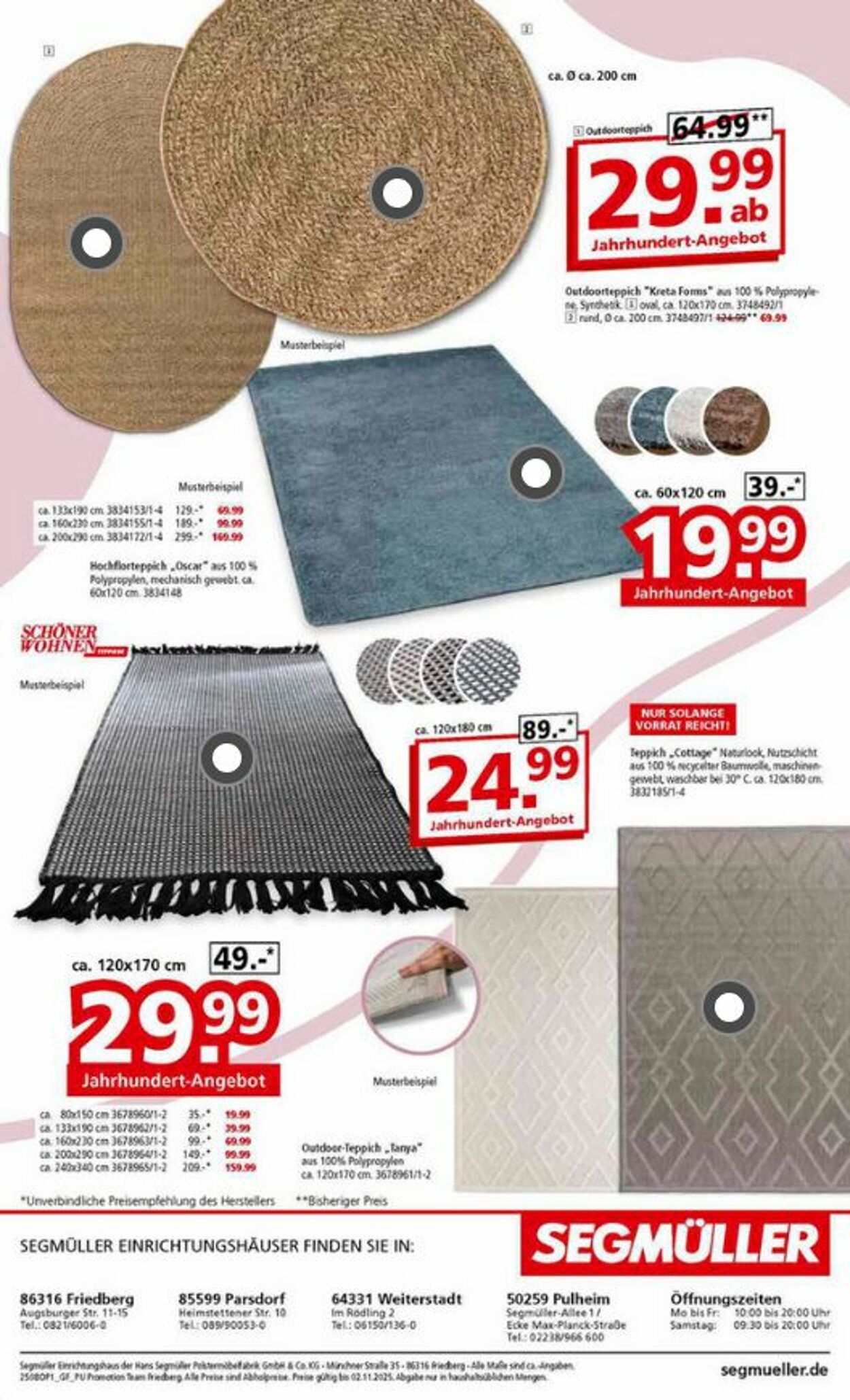 Prospekt SEGMÜLLER 28.07.2025 - 02.11.2025