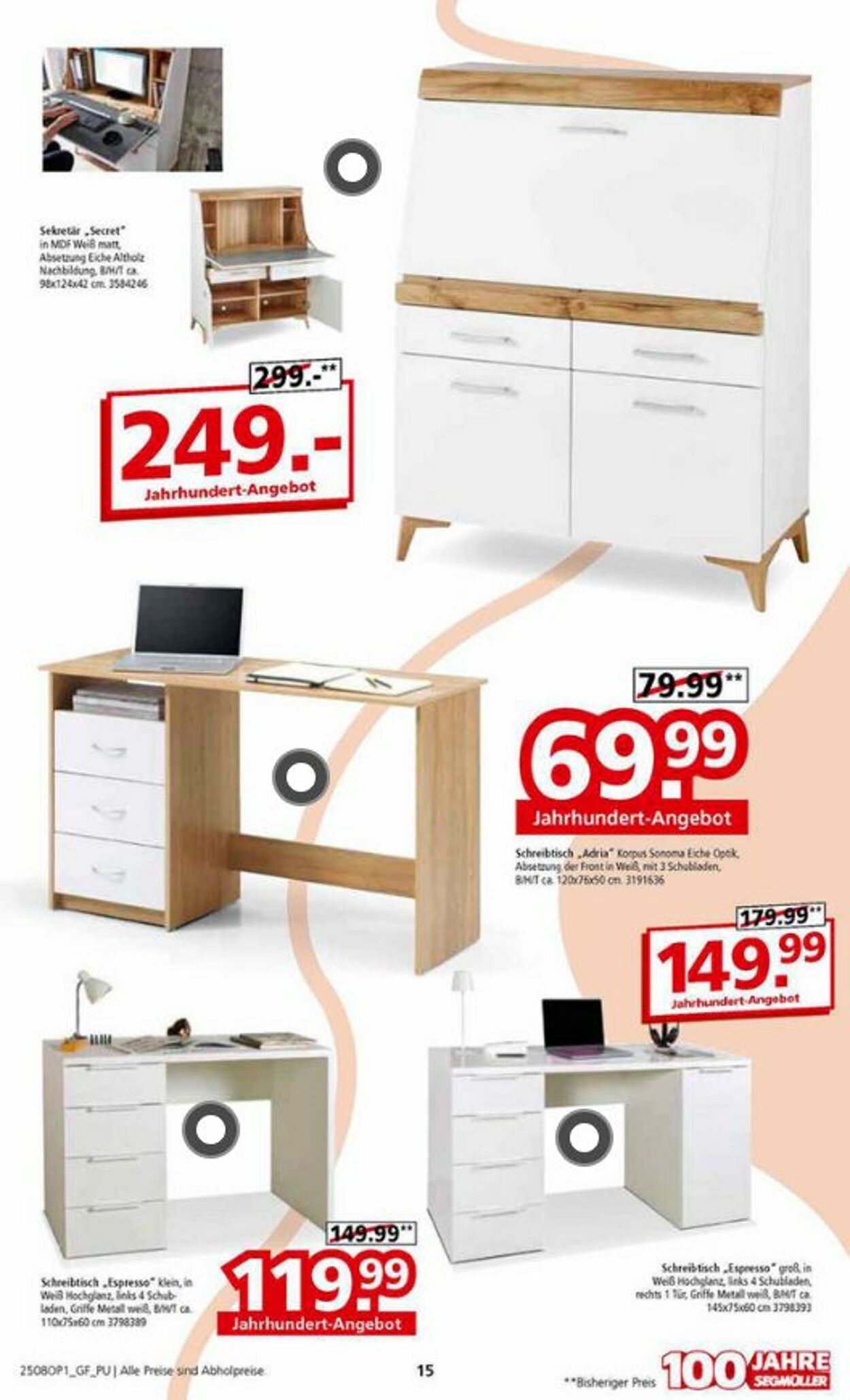 Prospekt SEGMÜLLER 28.07.2025 - 02.11.2025