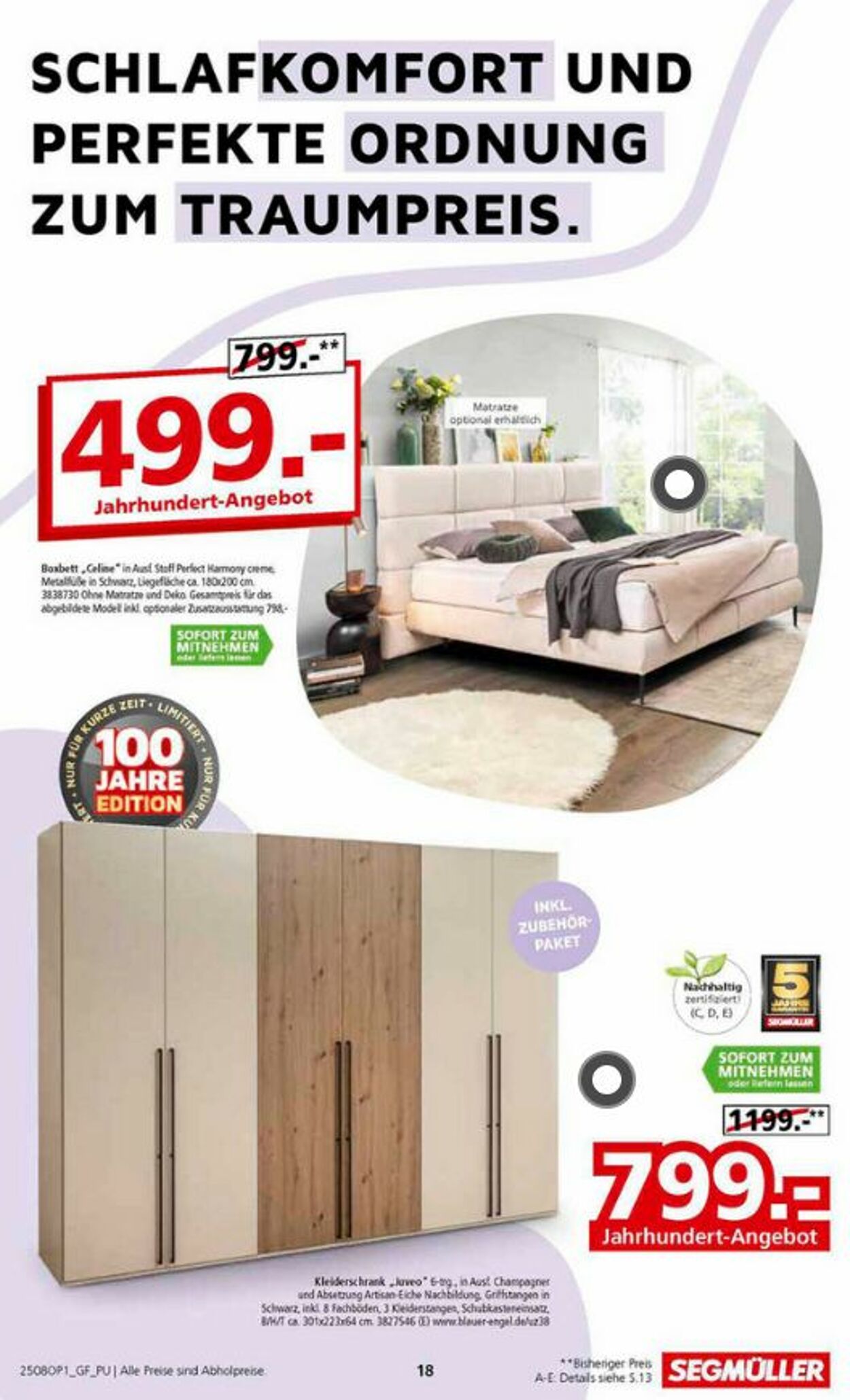 Prospekt SEGMÜLLER 28.07.2025 - 02.11.2025