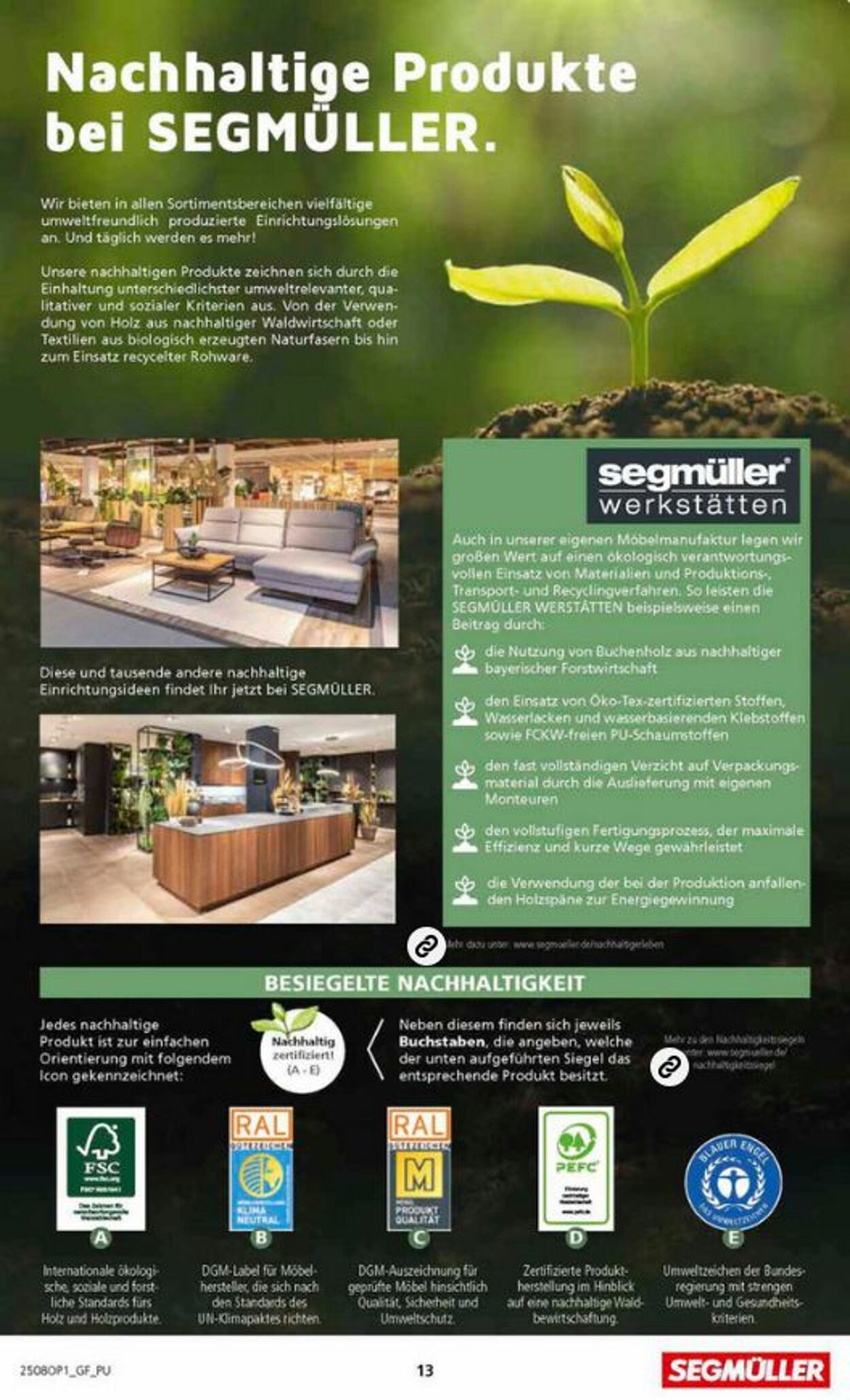 Prospekt SEGMÜLLER 28.07.2025 - 02.11.2025