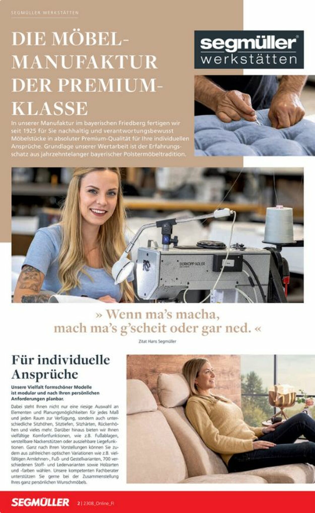 Prospekt SEGMÜLLER 13.09.2025 - 04.10.2025