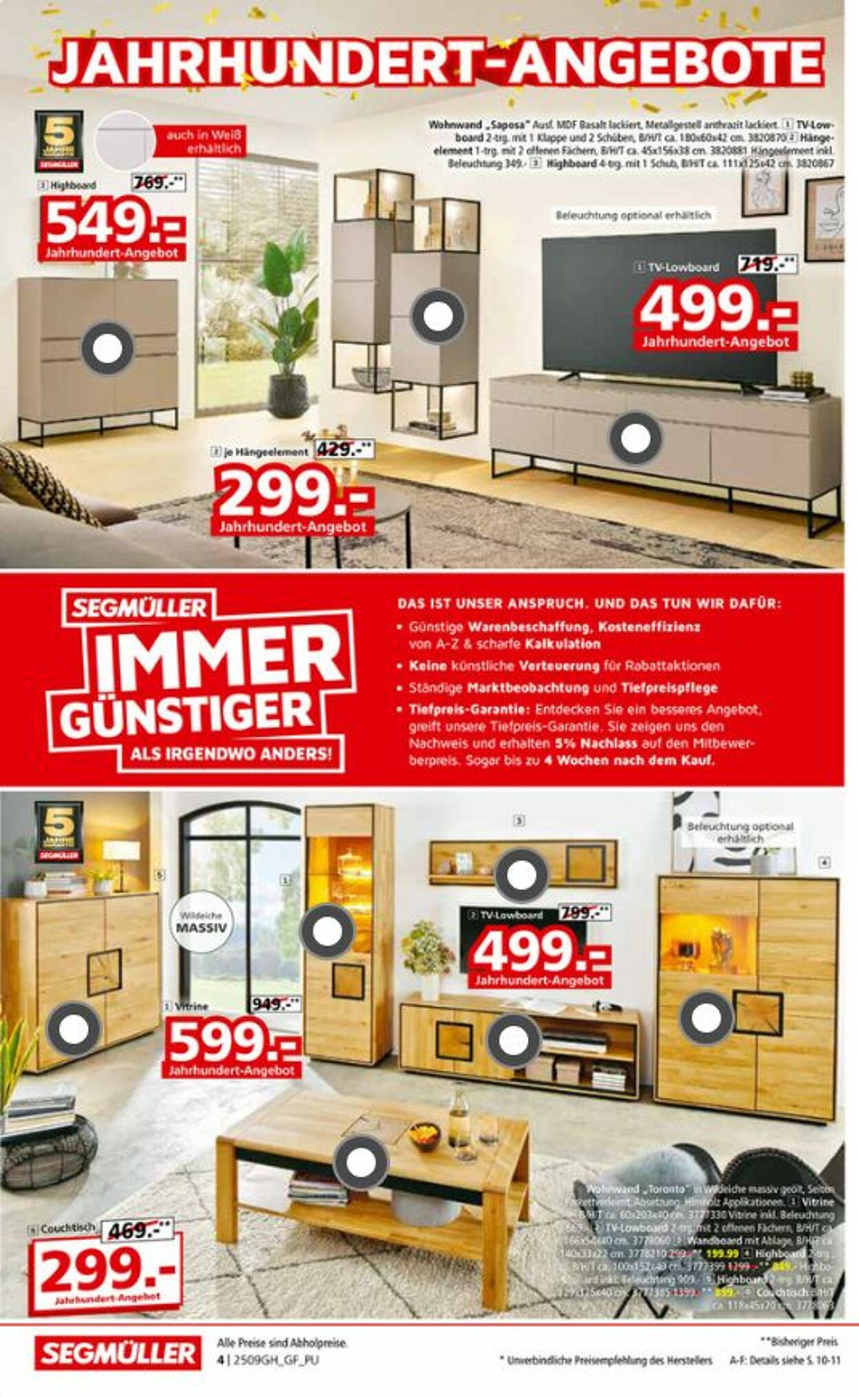 Prospekt SEGMÜLLER 13.09.2025 - 04.10.2025