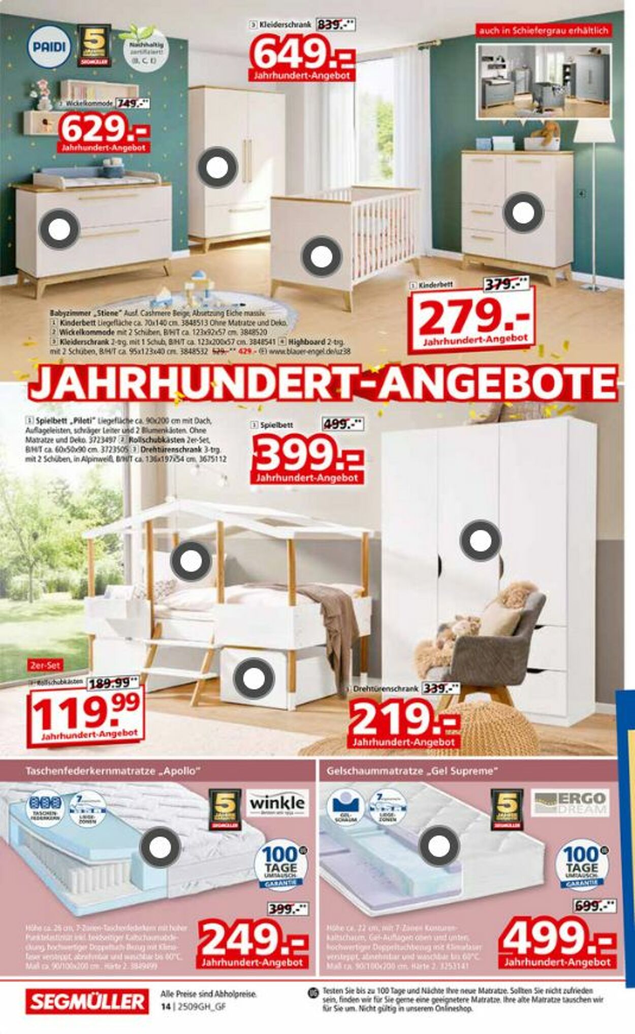 Prospekt SEGMÜLLER 13.09.2025 - 04.10.2025