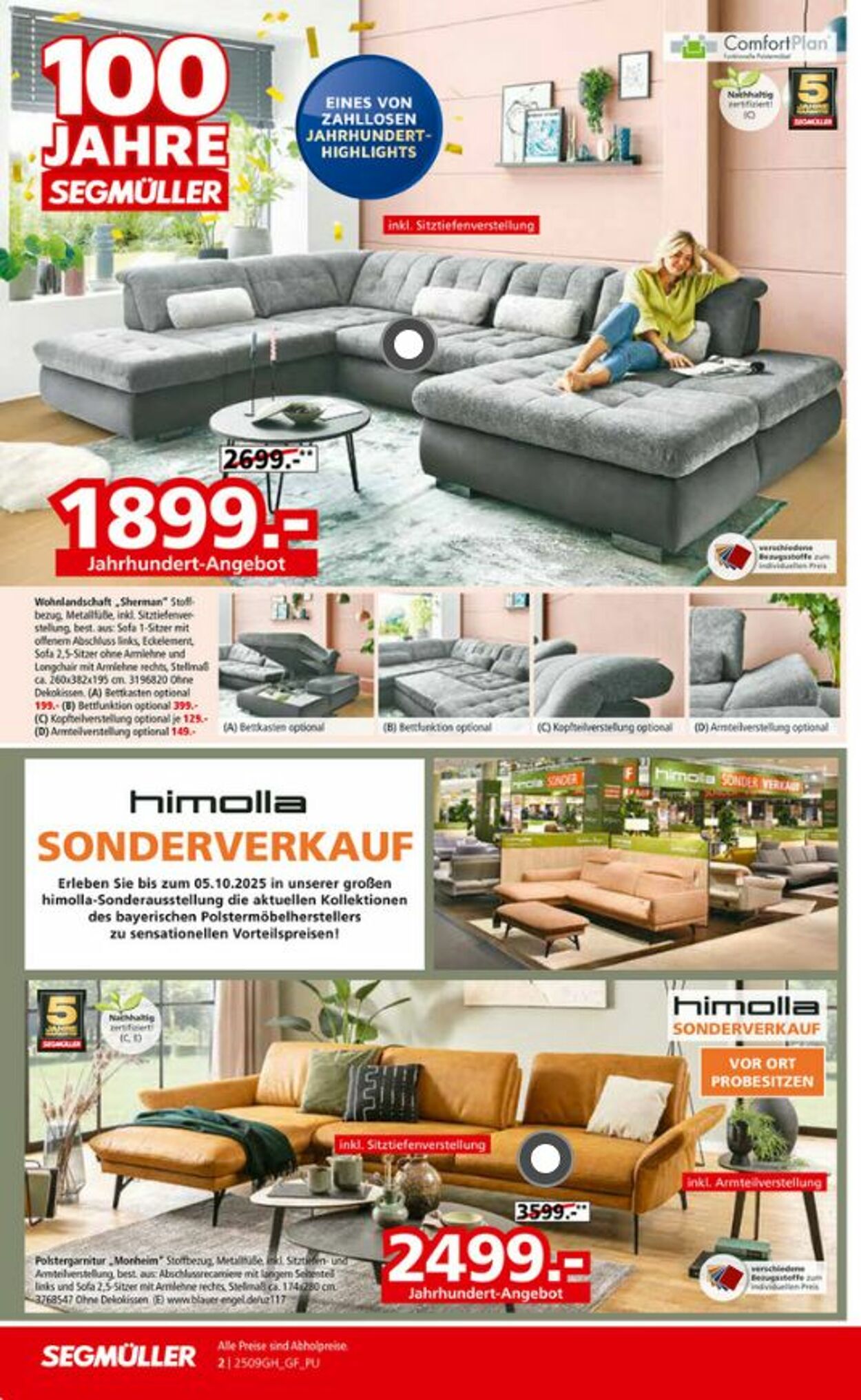 Prospekt SEGMÜLLER 13.09.2025 - 04.10.2025