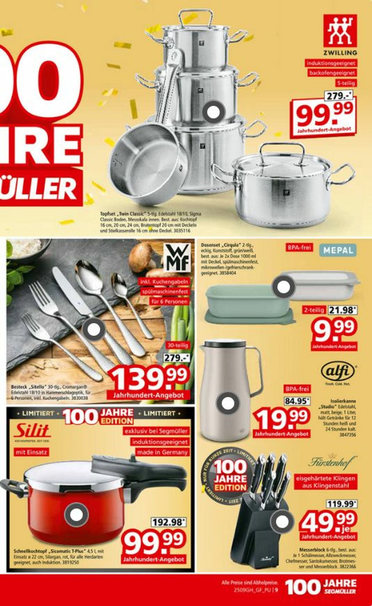 Prospekt SEGMÜLLER 13.09.2025 - 04.10.2025