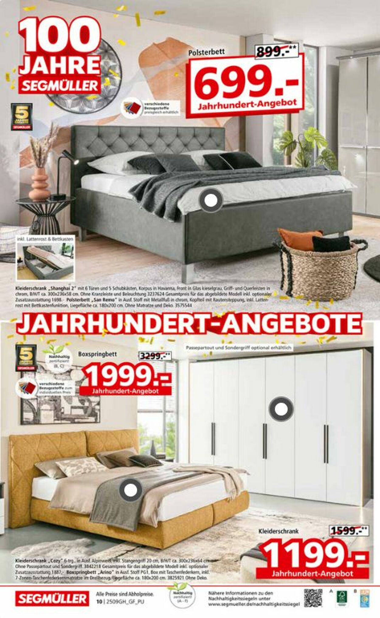 Prospekt SEGMÜLLER 13.09.2025 - 04.10.2025