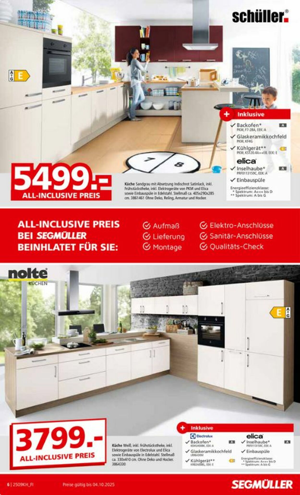 Prospekt SEGMÜLLER 30.08.2025 - 04.10.2025
