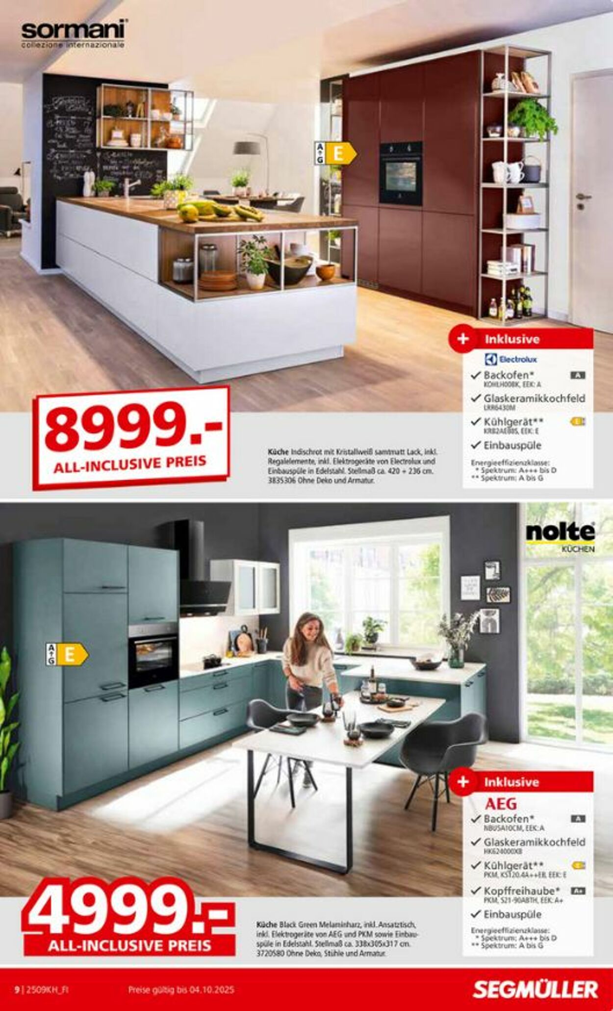 Prospekt SEGMÜLLER 30.08.2025 - 04.10.2025
