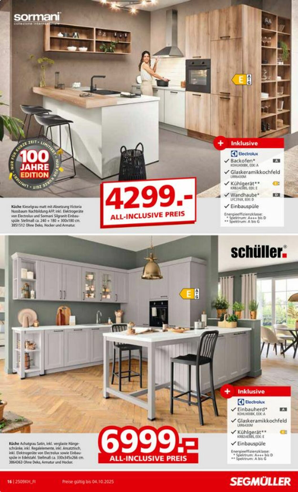 Prospekt SEGMÜLLER 30.08.2025 - 04.10.2025
