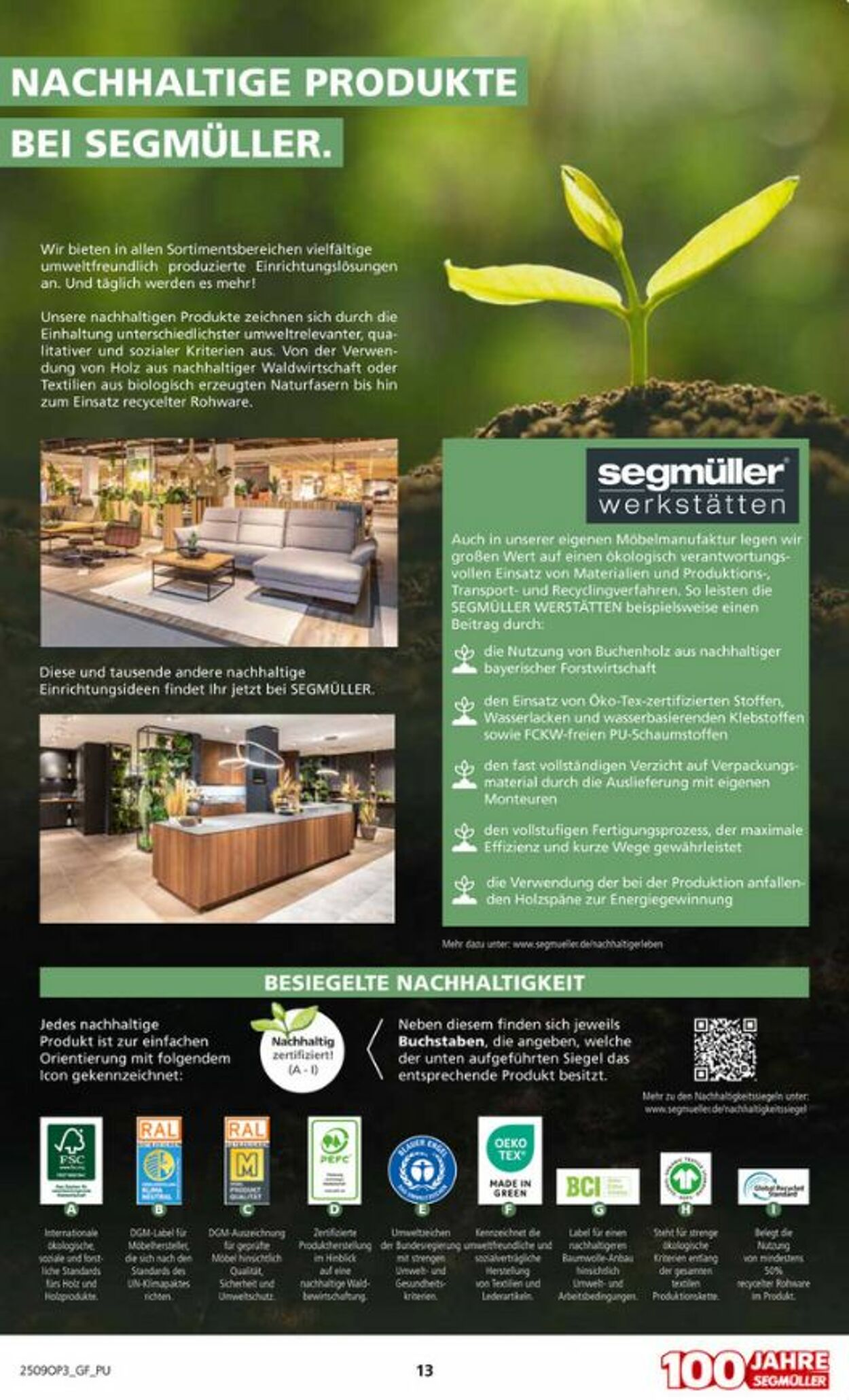 Prospekt SEGMÜLLER 01.09.2025 - 30.11.2025