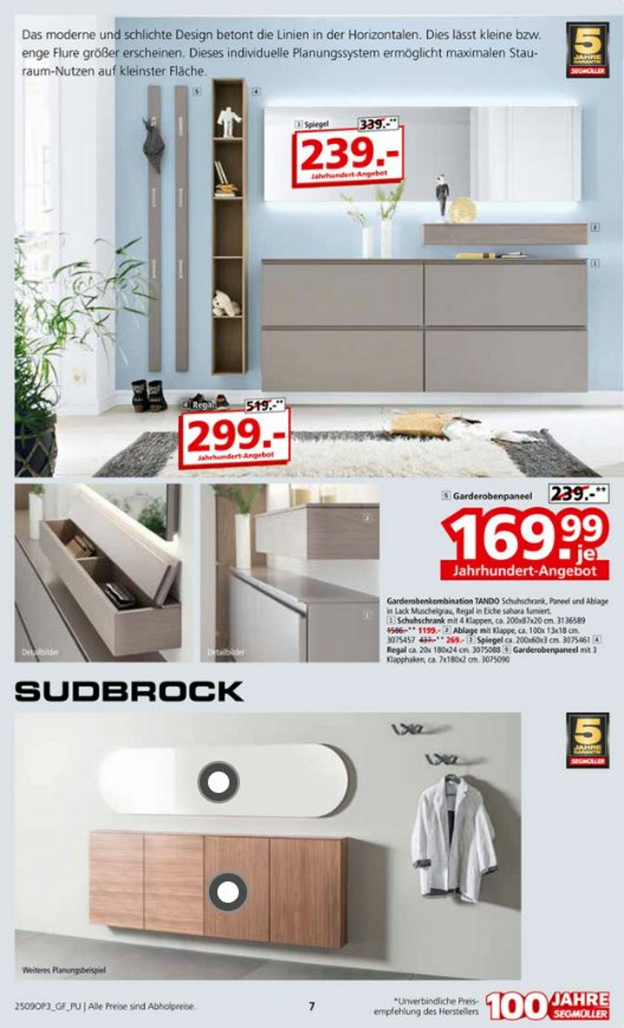 Prospekt SEGMÜLLER 01.09.2025 - 30.11.2025