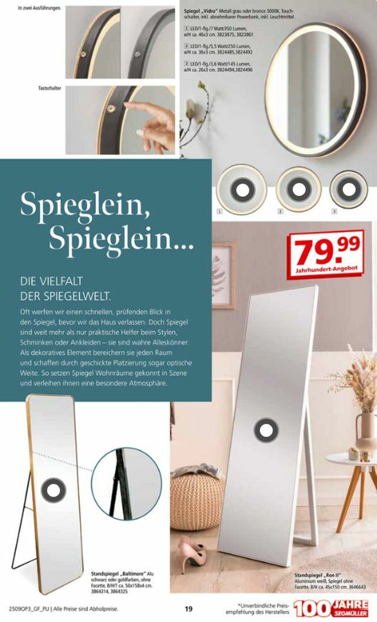 Prospekt SEGMÜLLER 01.09.2025 - 30.11.2025