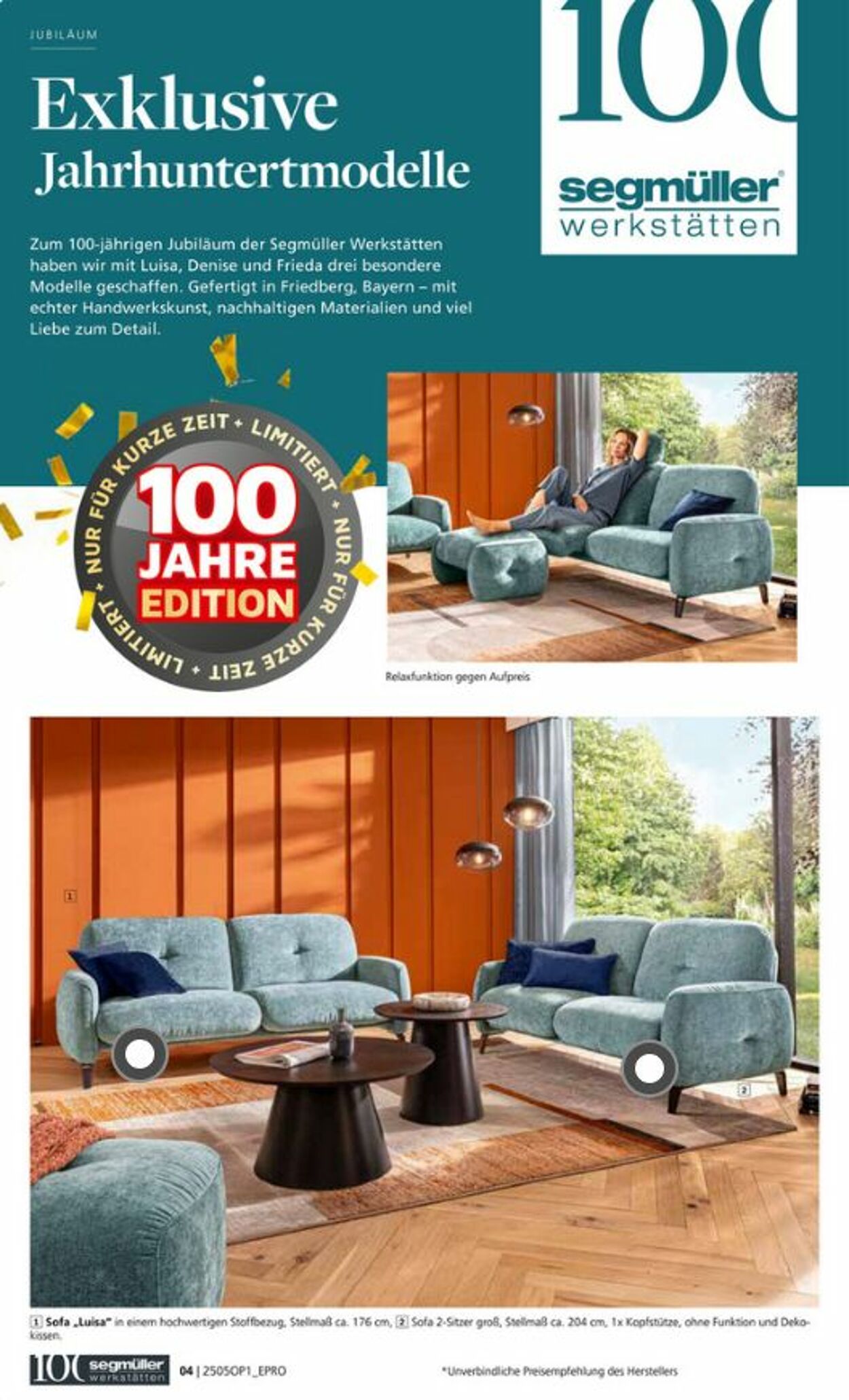 Prospekt SEGMÜLLER 01.09.2025 - 28.02.2026