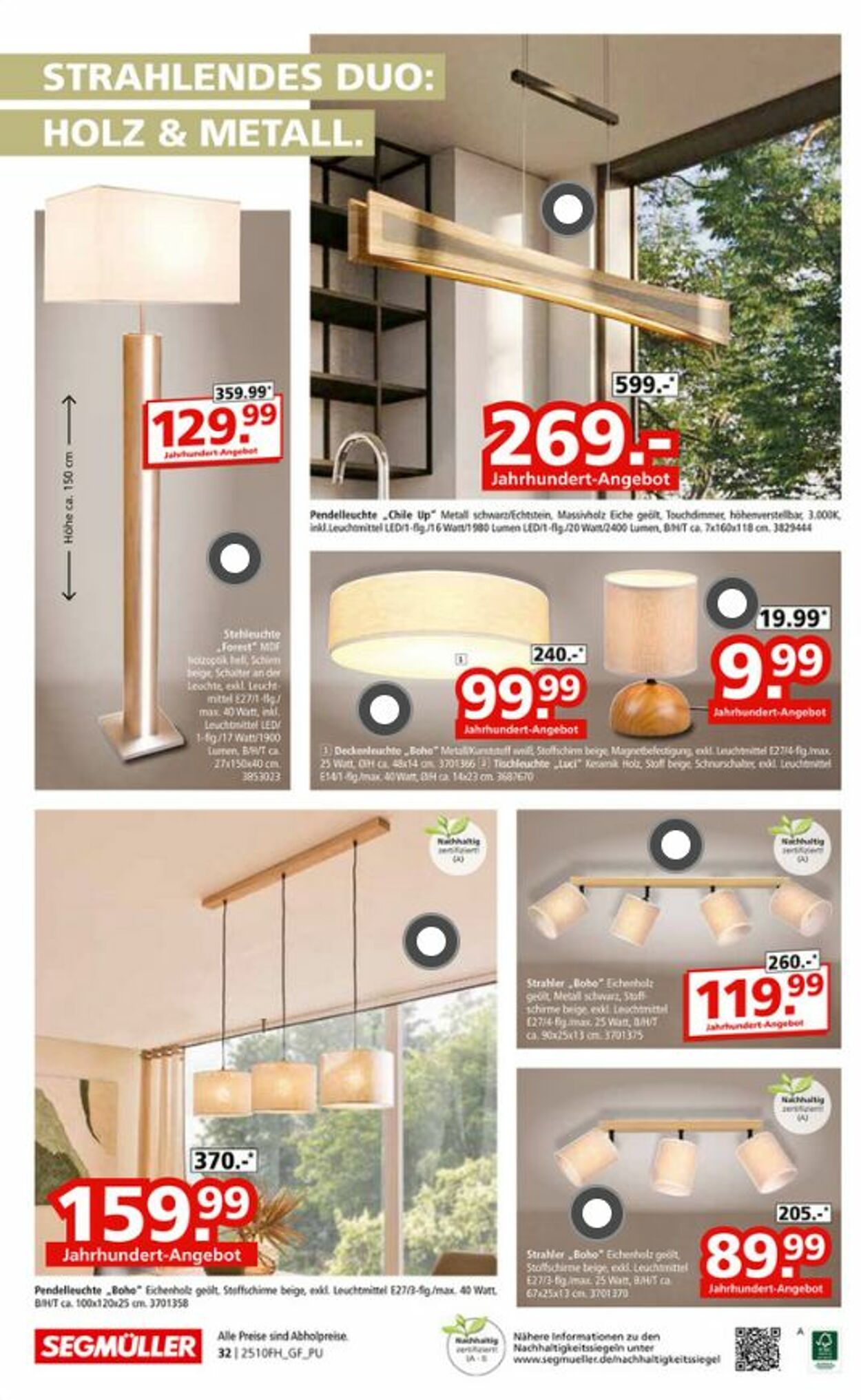Prospekt SEGMÜLLER 18.10.2025 - 09.11.2025