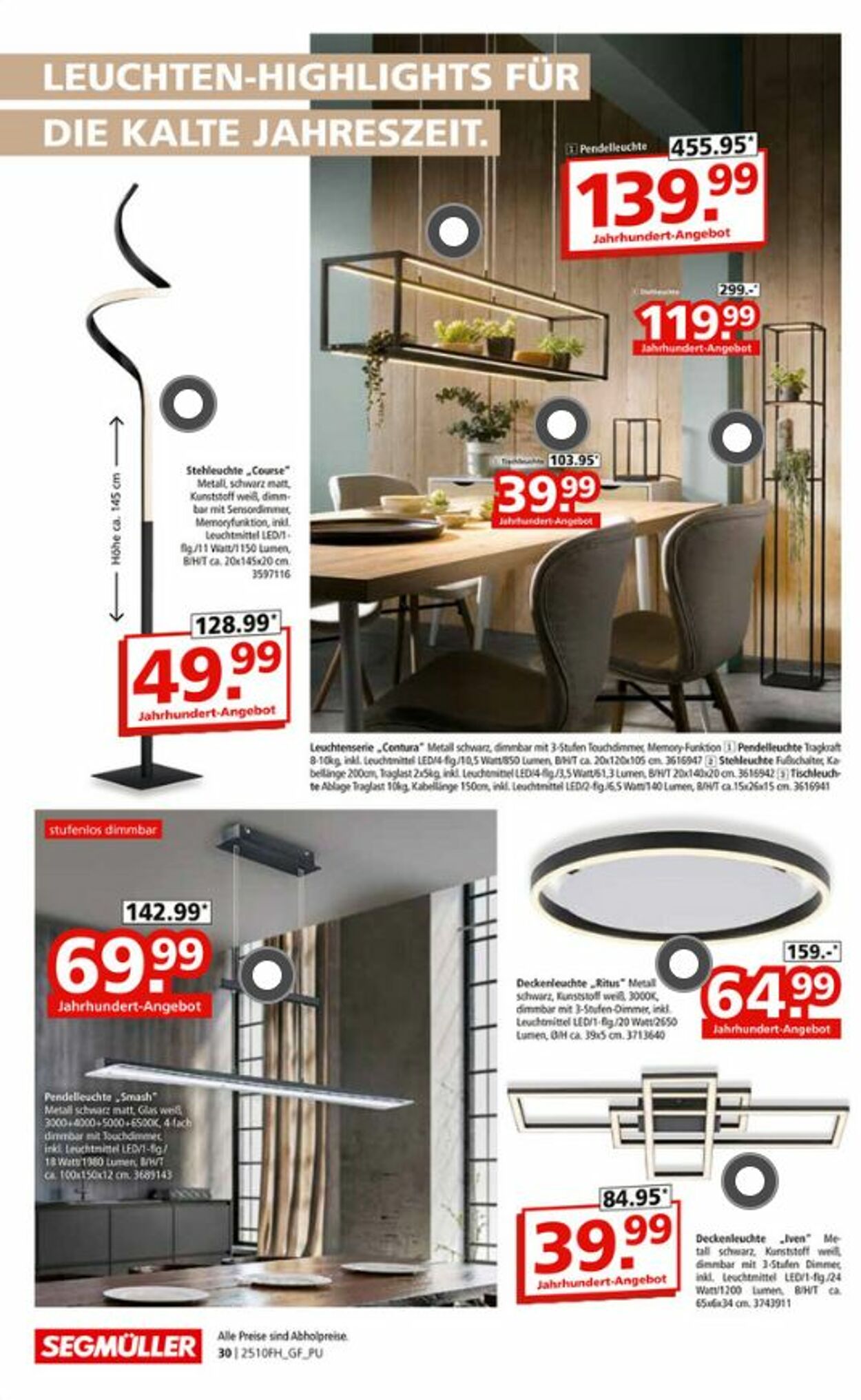 Prospekt SEGMÜLLER 18.10.2025 - 09.11.2025