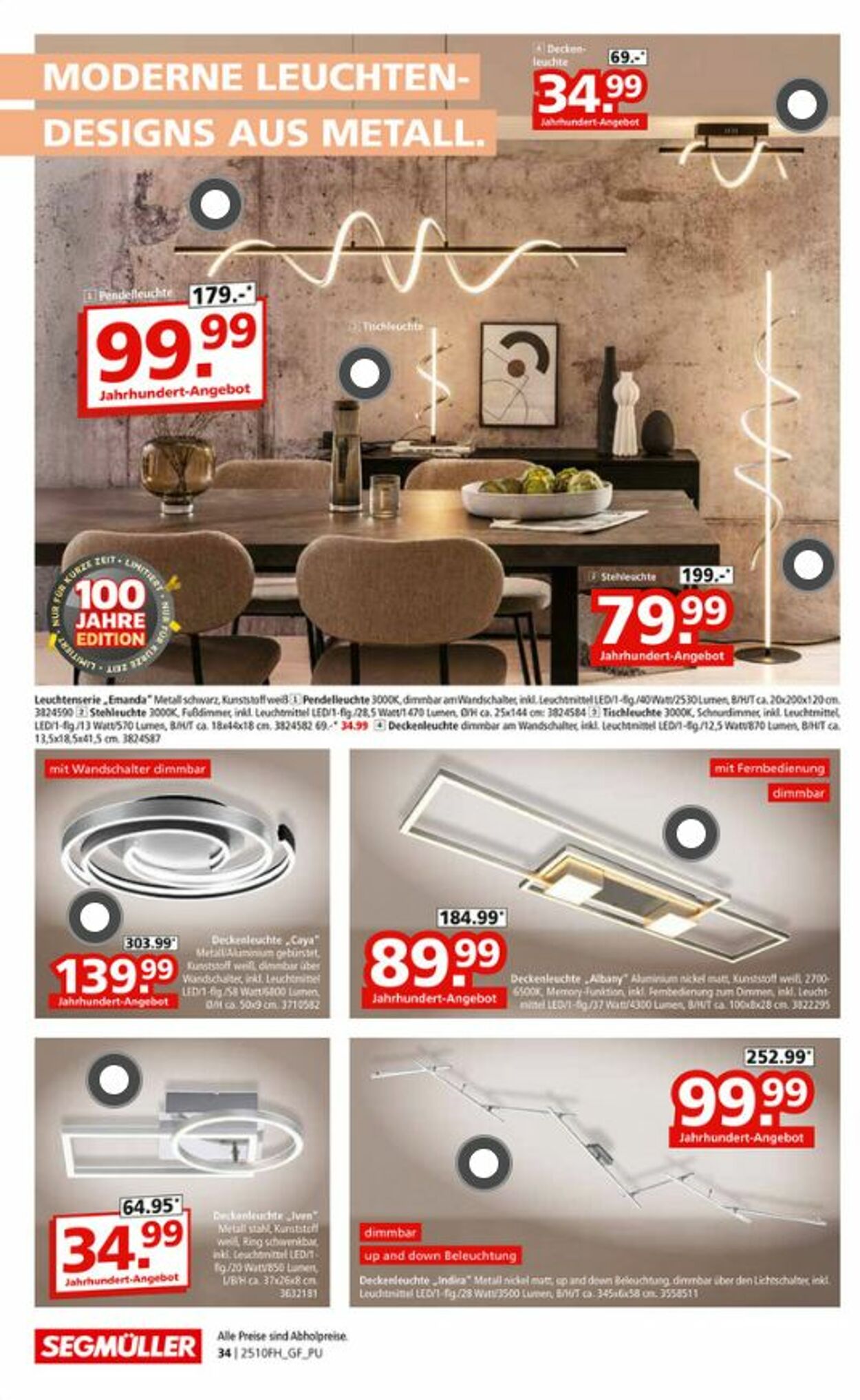 Prospekt SEGMÜLLER 18.10.2025 - 09.11.2025