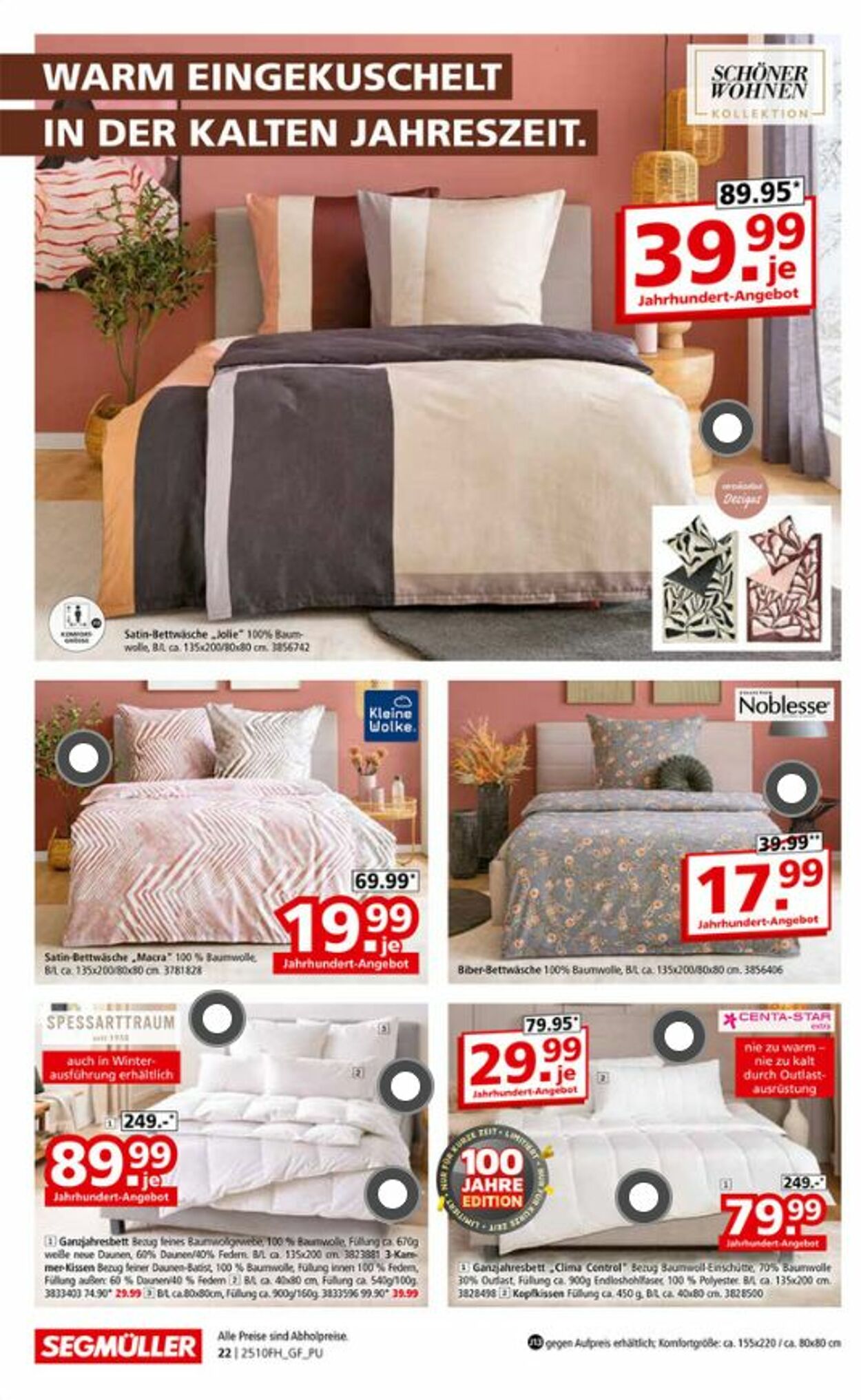 Prospekt SEGMÜLLER 18.10.2025 - 09.11.2025