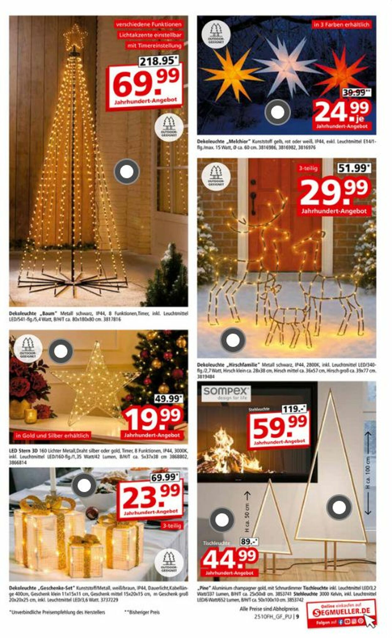 Prospekt SEGMÜLLER 18.10.2025 - 09.11.2025