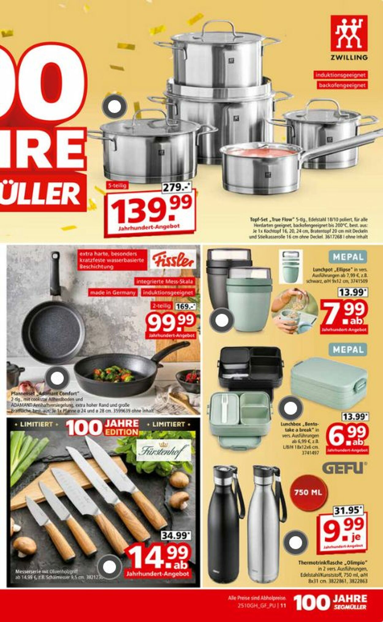 Prospekt SEGMÜLLER 11.10.2025 - 01.11.2025