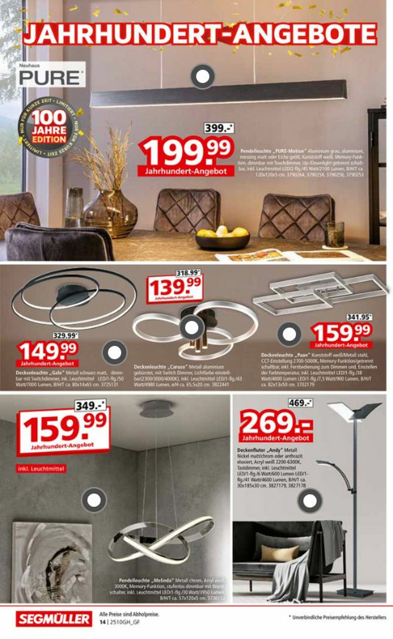 Prospekt SEGMÜLLER 11.10.2025 - 01.11.2025