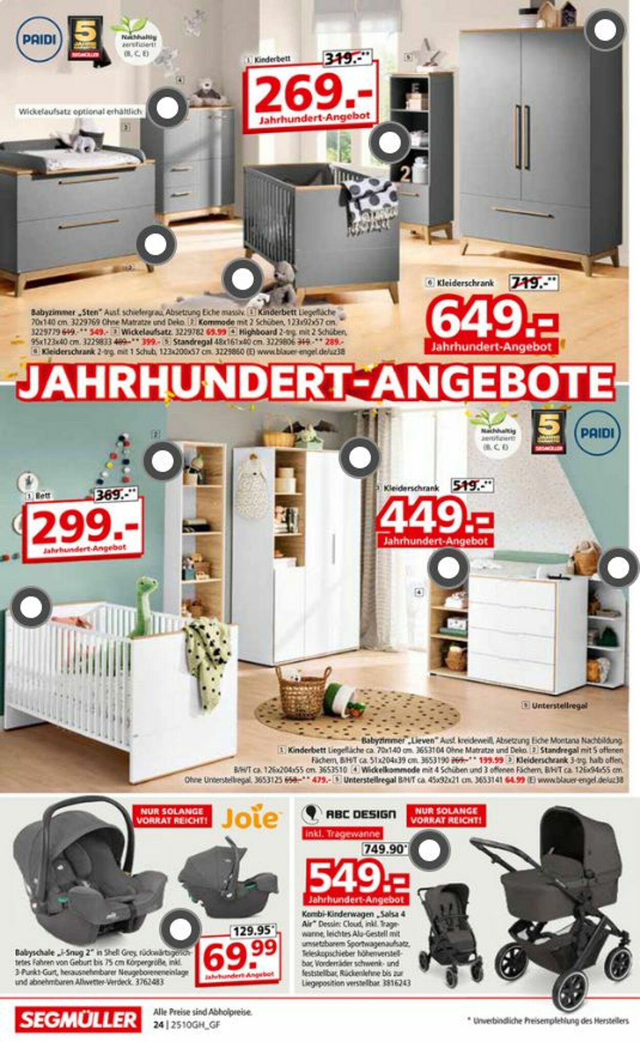 Prospekt SEGMÜLLER 11.10.2025 - 01.11.2025