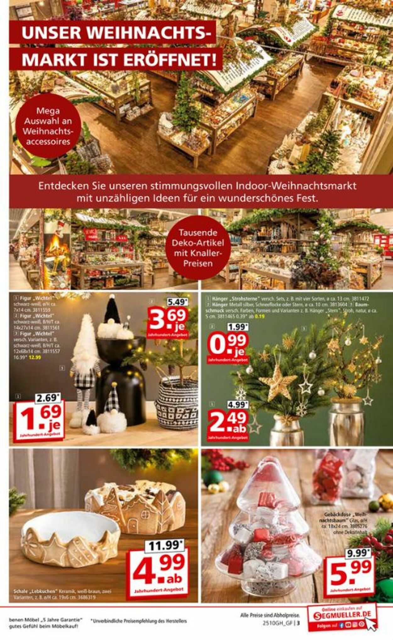 Prospekt SEGMÜLLER 11.10.2025 - 01.11.2025