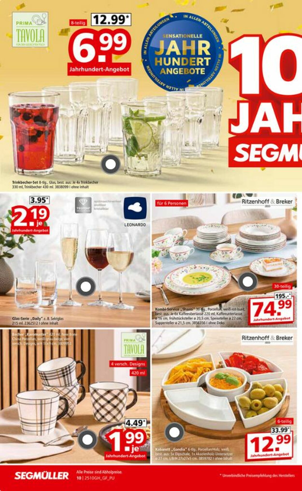 Prospekt SEGMÜLLER 11.10.2025 - 01.11.2025