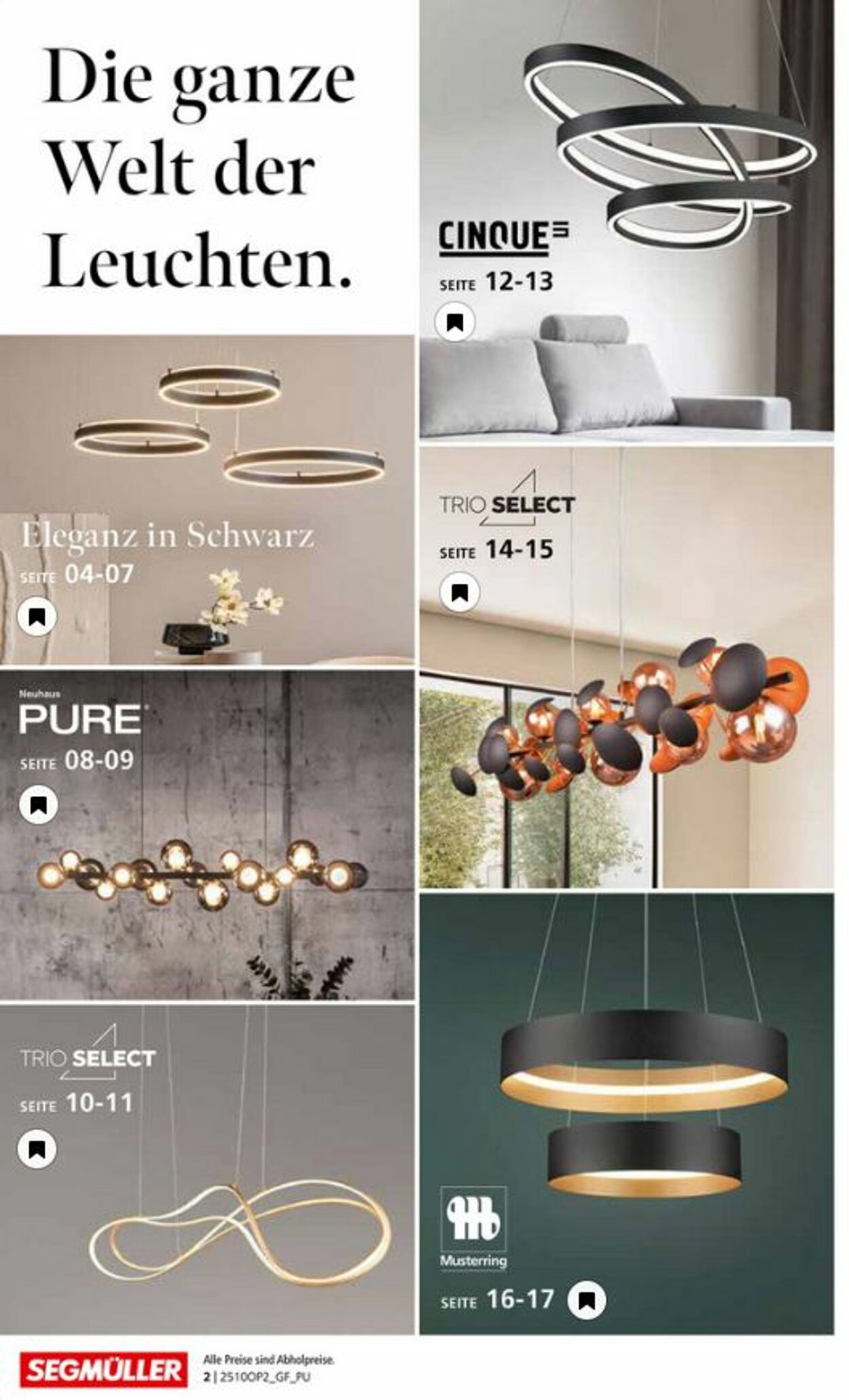Prospekt SEGMÜLLER 29.09.2025 - 04.01.2026