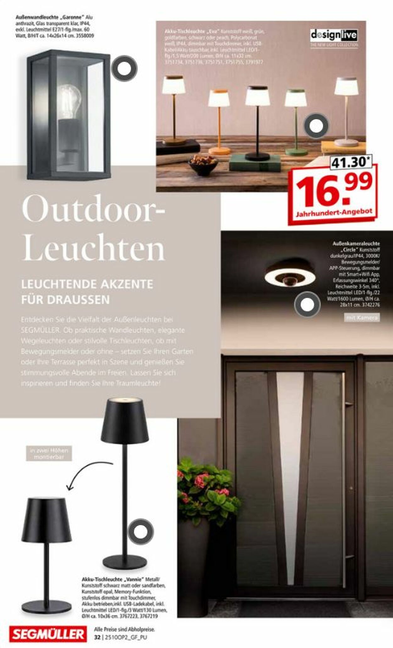 Prospekt SEGMÜLLER 29.09.2025 - 04.01.2026