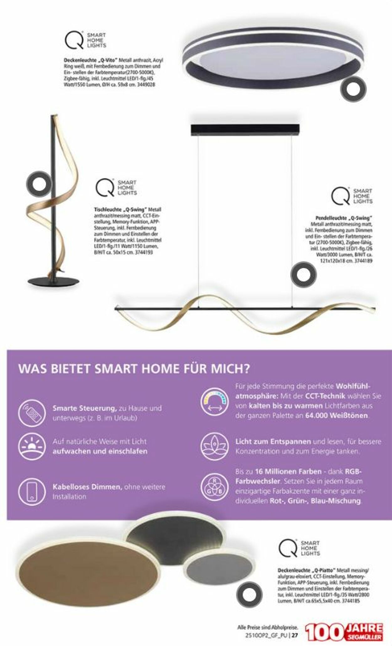 Prospekt SEGMÜLLER 29.09.2025 - 04.01.2026