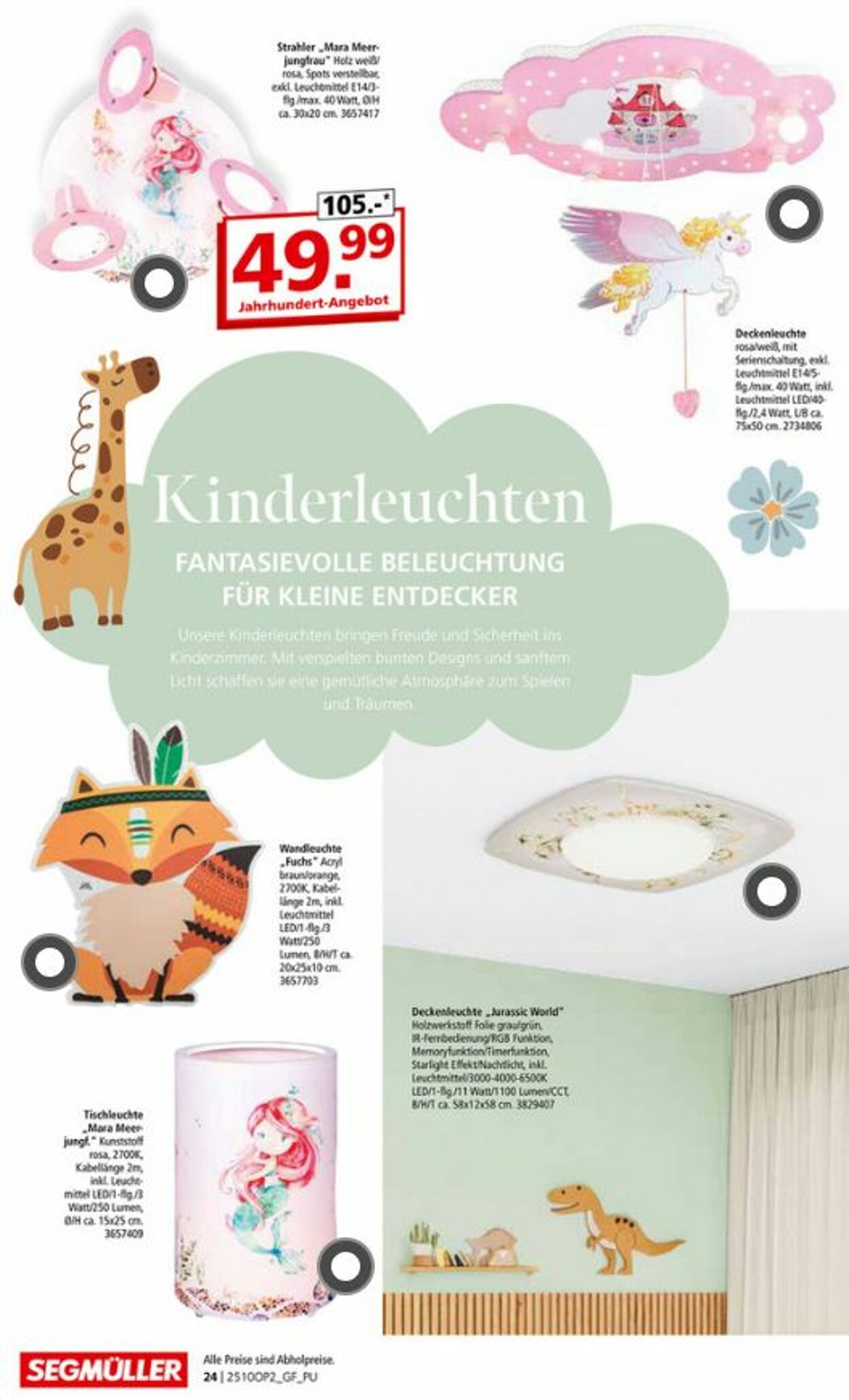 Prospekt SEGMÜLLER 29.09.2025 - 04.01.2026