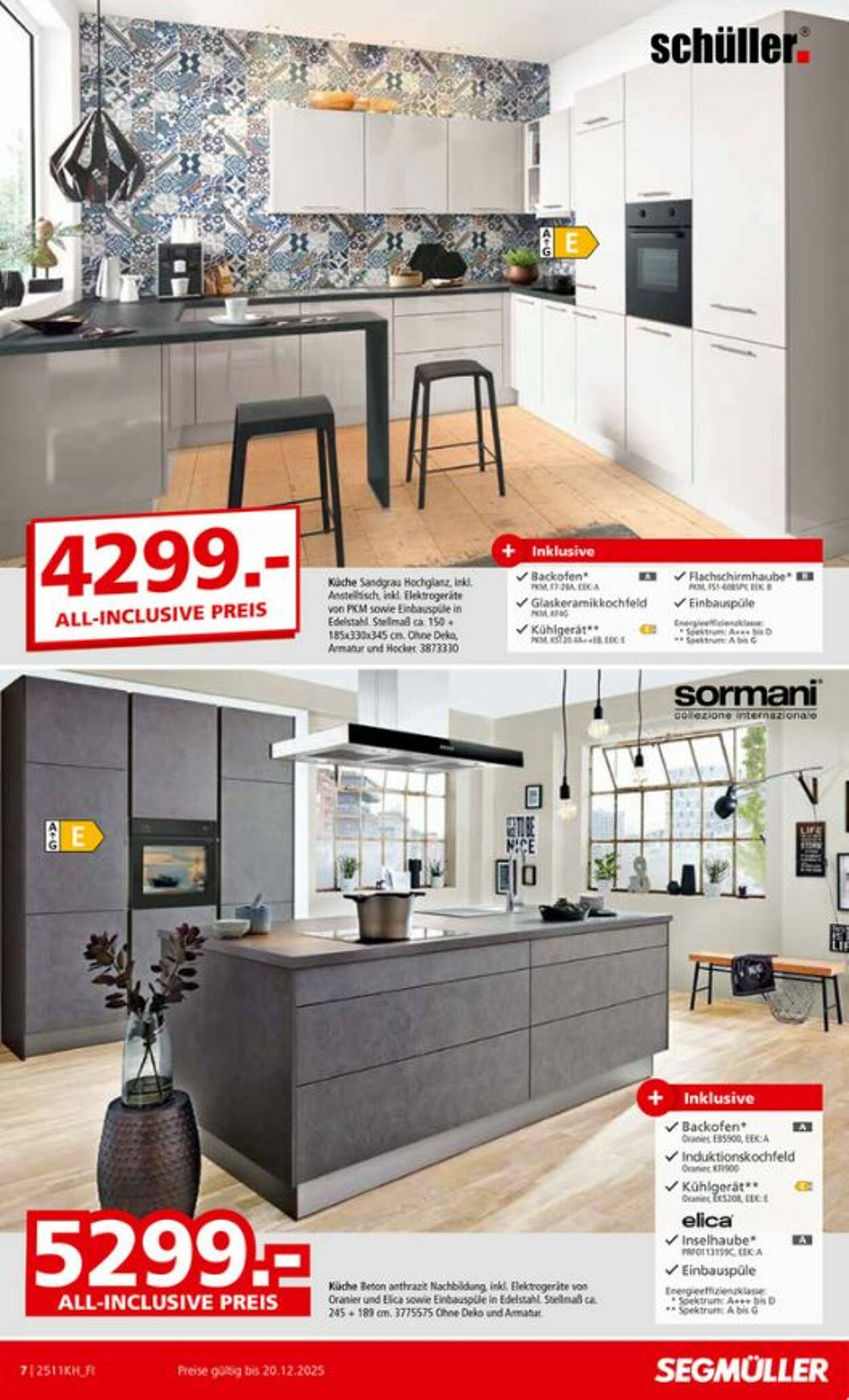 Prospekt SEGMÜLLER 01.11.2025 - 20.12.2025