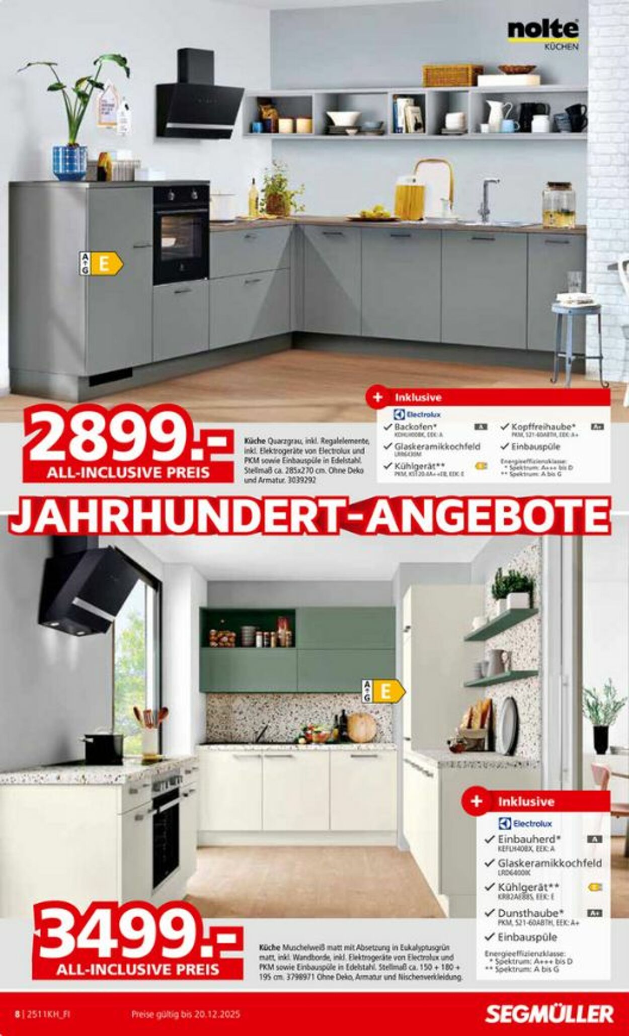 Prospekt SEGMÜLLER 01.11.2025 - 20.12.2025