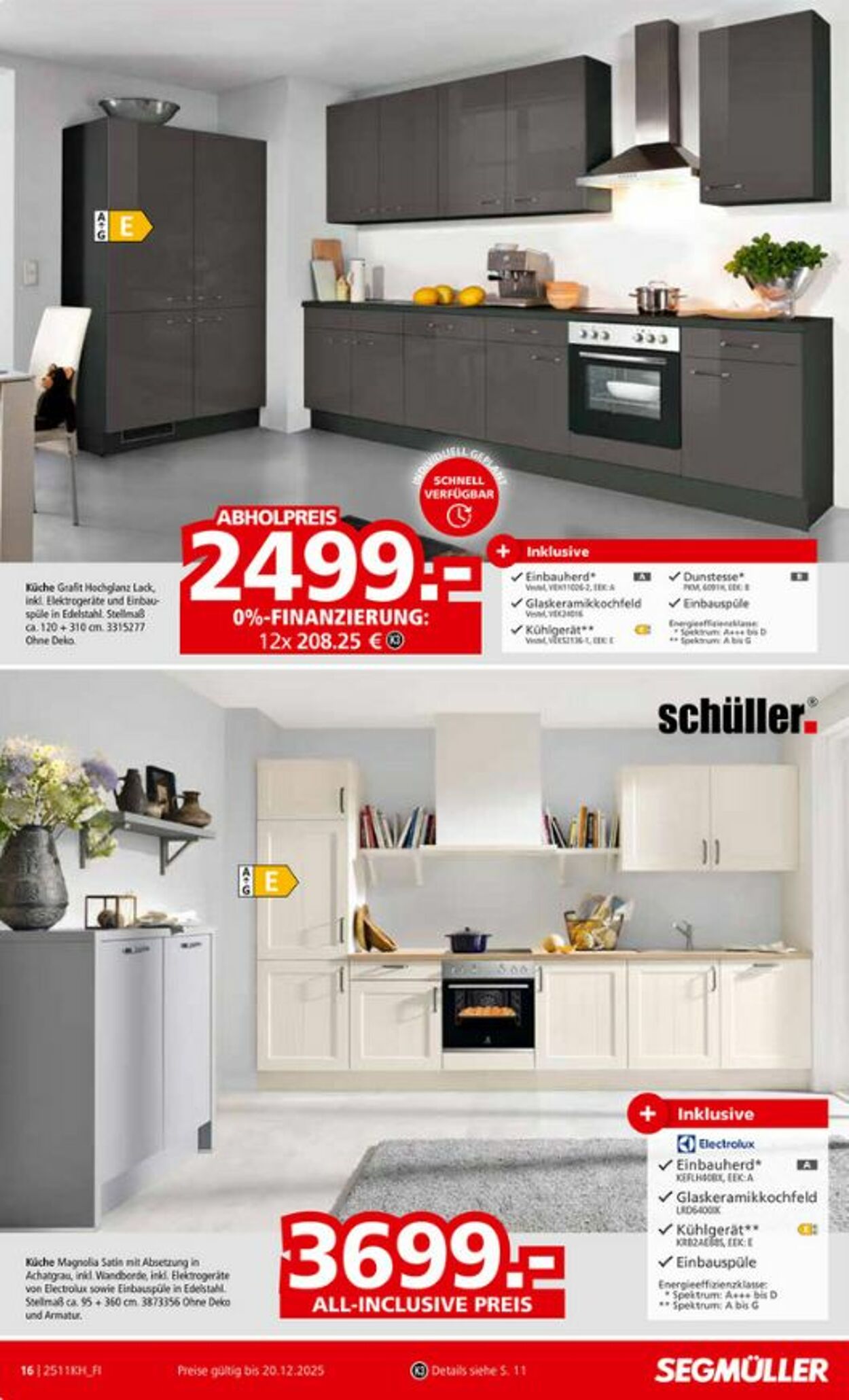 Prospekt SEGMÜLLER 01.11.2025 - 20.12.2025