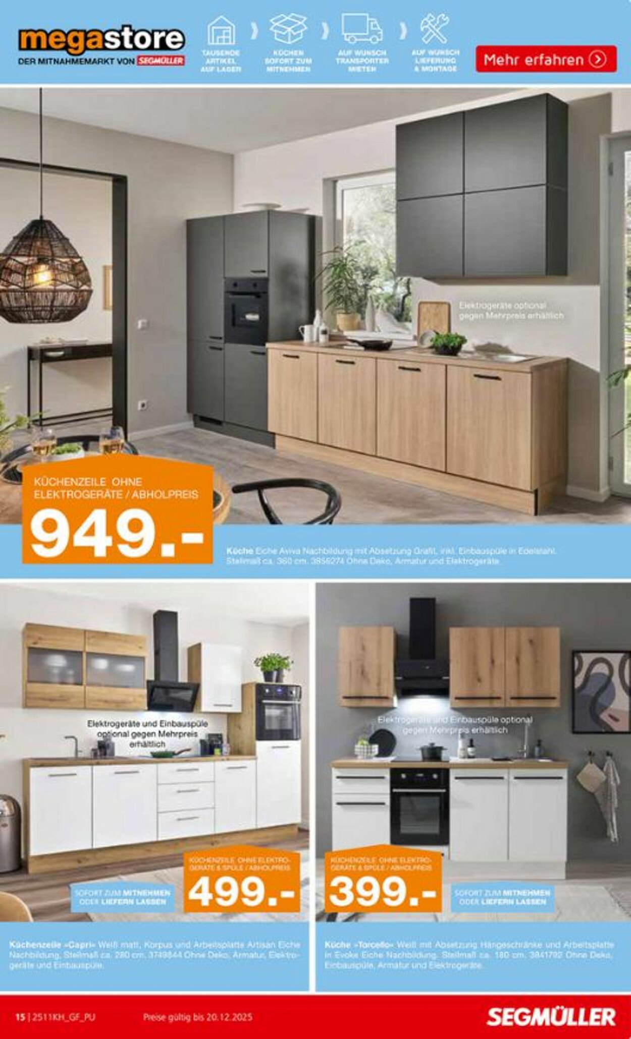 Prospekt SEGMÜLLER 01.11.2025 - 20.12.2025