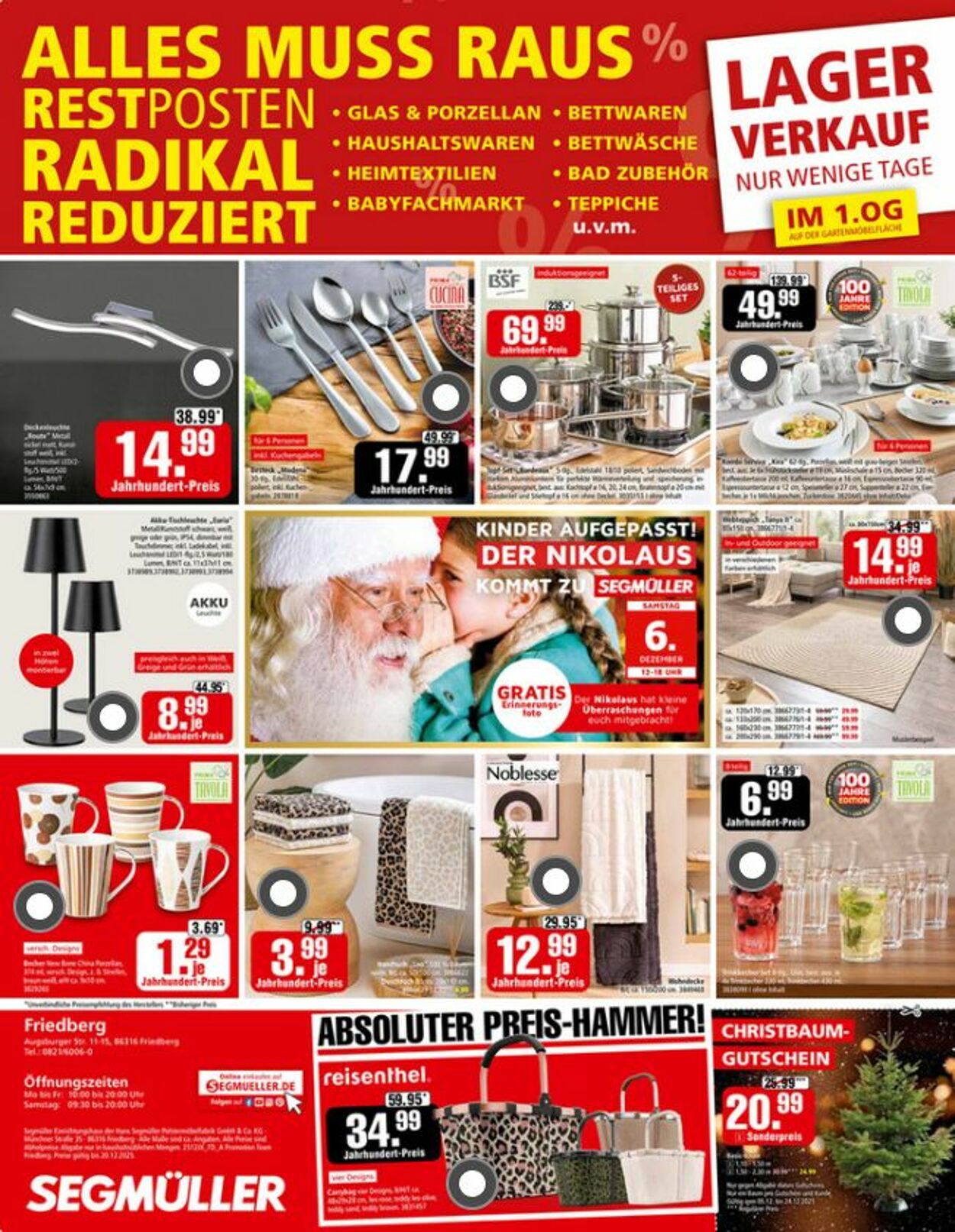Prospekt SEGMÜLLER 29.11.2025 - 20.12.2025