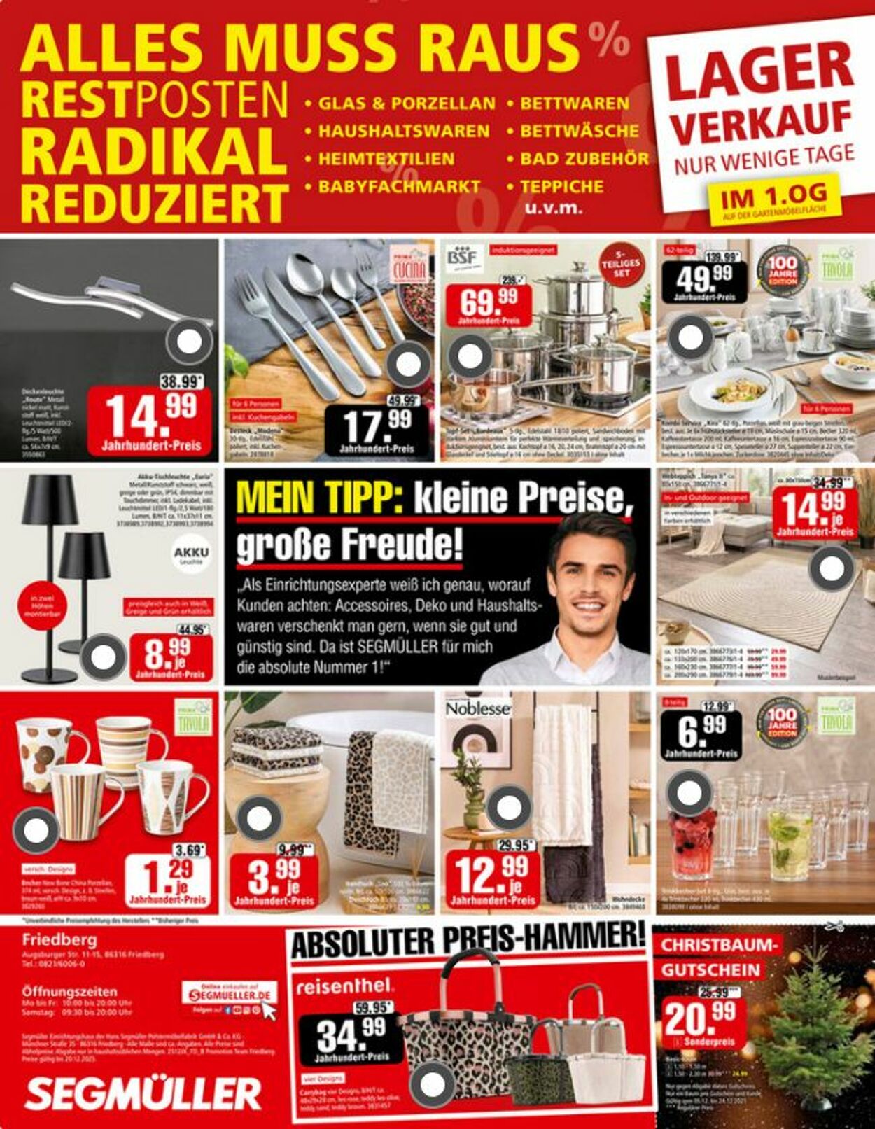 Prospekt SEGMÜLLER 29.11.2025 - 20.12.2025