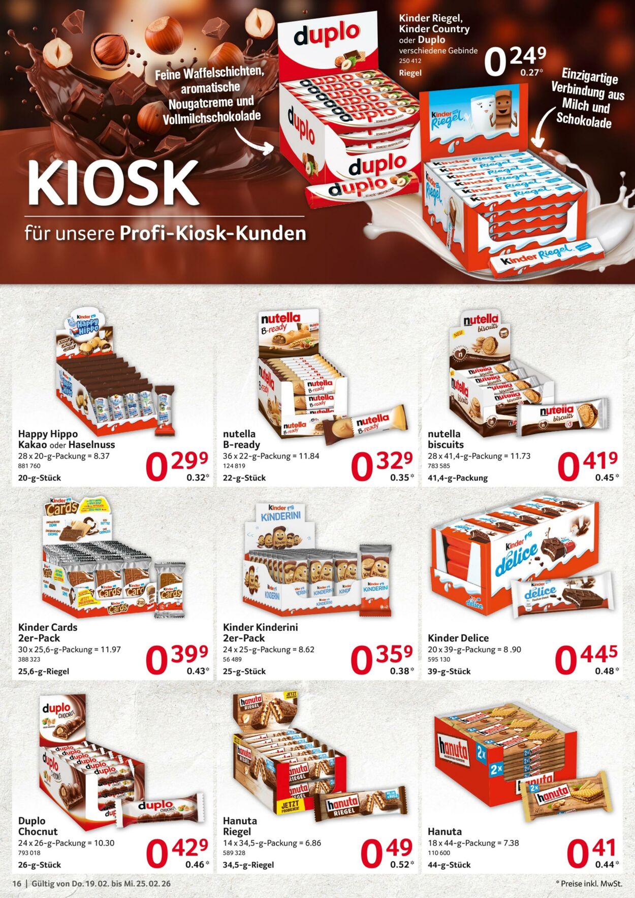 Prospekt Selgros 19.02.2026 - 25.02.2026